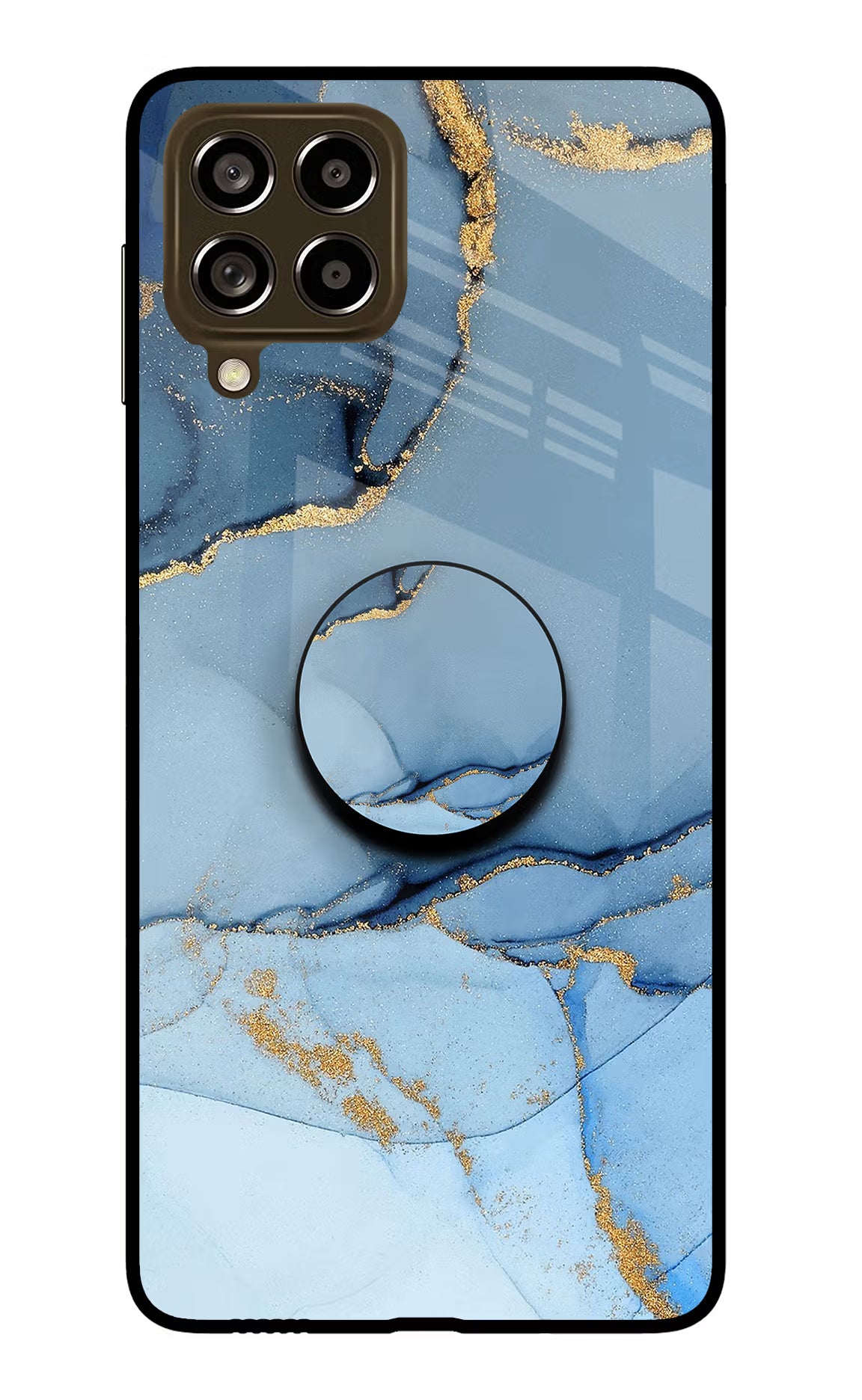 Blue Marble Samsung M53 5G Glass Case - Blue Marble Samsung M53 5G Glass Case Blue Marble Samsung M53 5G Glass Case
