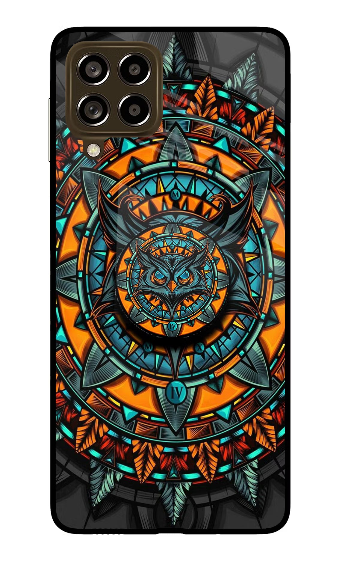Angry Owl Samsung M53 5G Glass Case - Angry Owl Samsung M53 5G Glass Case Angry Owl Samsung M53 5G Glass Case