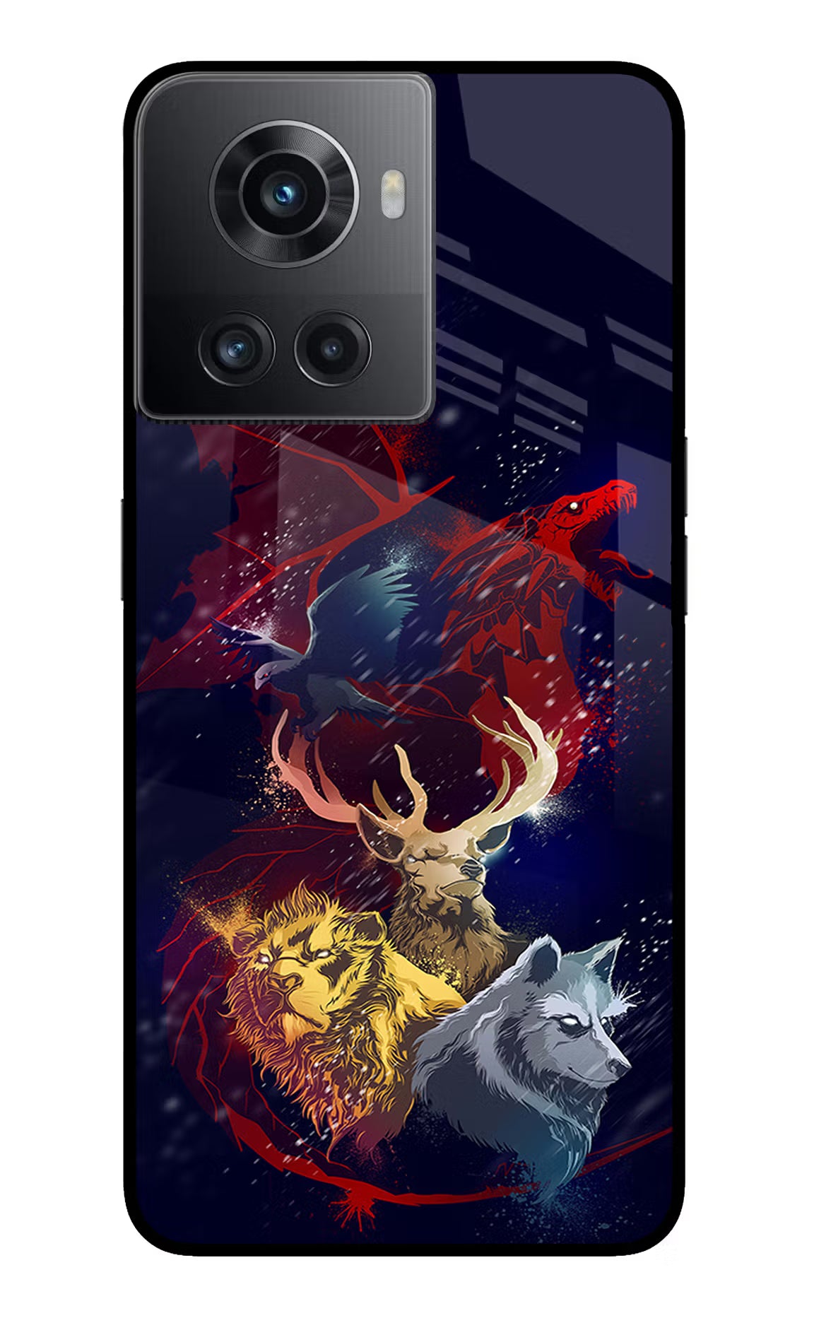 Game Of Thrones OnePlus 10R 5G Glass Case - Game Of Thrones OnePlus 10R 5G Glass Case Game Of Thrones OnePlus 10R 5G Glass Case