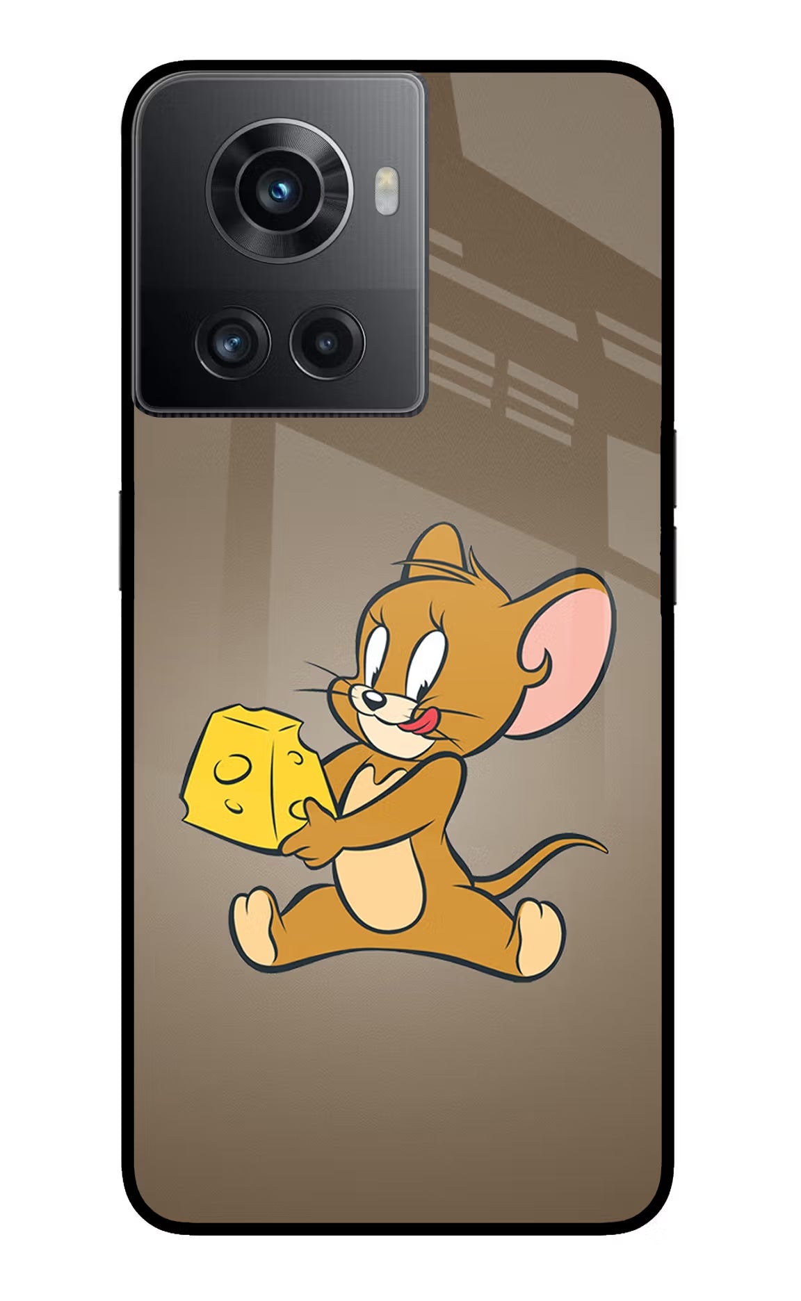 Jerry OnePlus 10R 5G Glass Case - Jerry OnePlus 10R 5G Glass Case Jerry OnePlus 10R 5G Glass Case