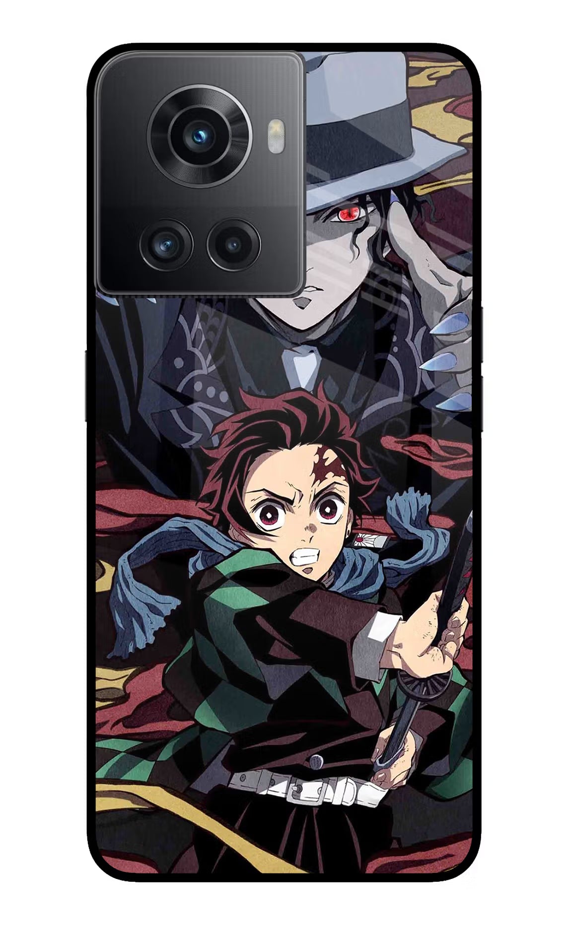 Demon Slayer OnePlus 10R 5G Glass Case - Demon Slayer OnePlus 10R 5G Glass Case Demon Slayer OnePlus 10R 5G Glass Case
