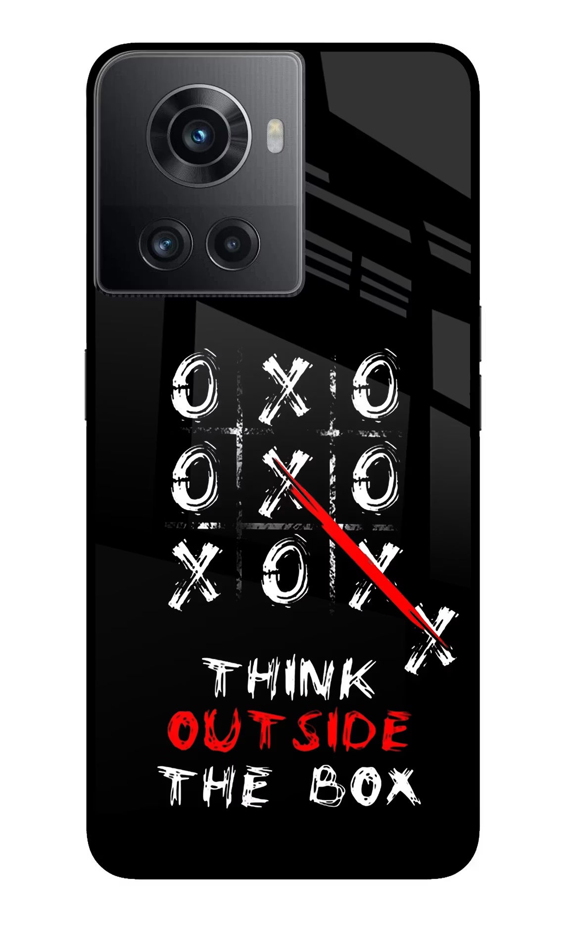 Think out of the BOX OnePlus 10R 5G Glass Case - Think out of the BOX OnePlus 10R 5G Glass Case Think out of the BOX OnePlus 10R 5G Glass Case