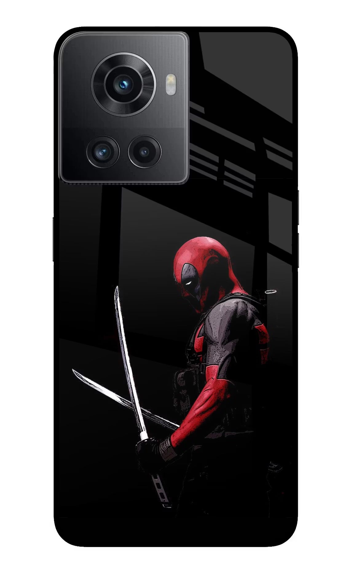 Deadpool OnePlus 10R 5G Glass Case - Deadpool OnePlus 10R 5G Glass Case Deadpool OnePlus 10R 5G Glass Case