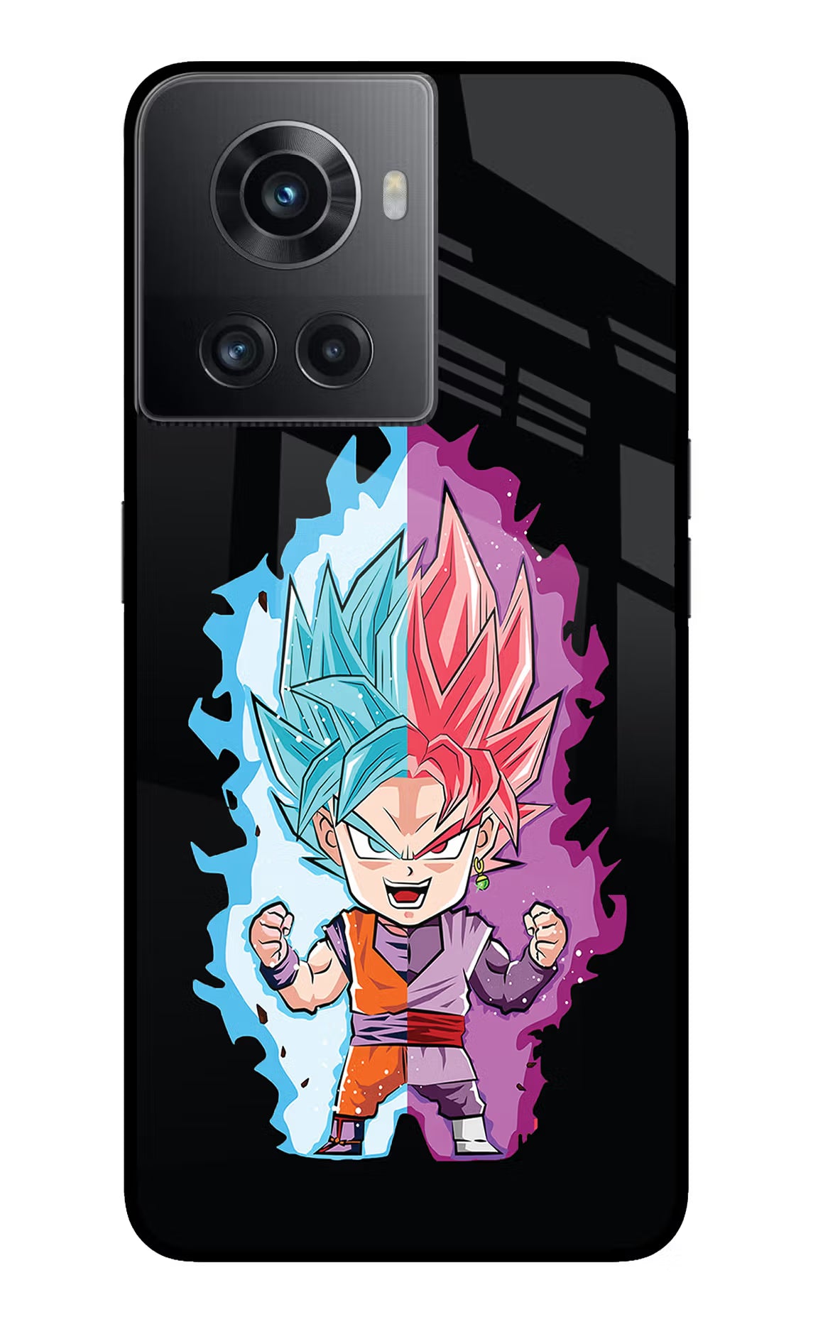 Chota Goku OnePlus 10R 5G Glass Case - Chota Goku OnePlus 10R 5G Glass Case Chota Goku OnePlus 10R 5G Glass Case