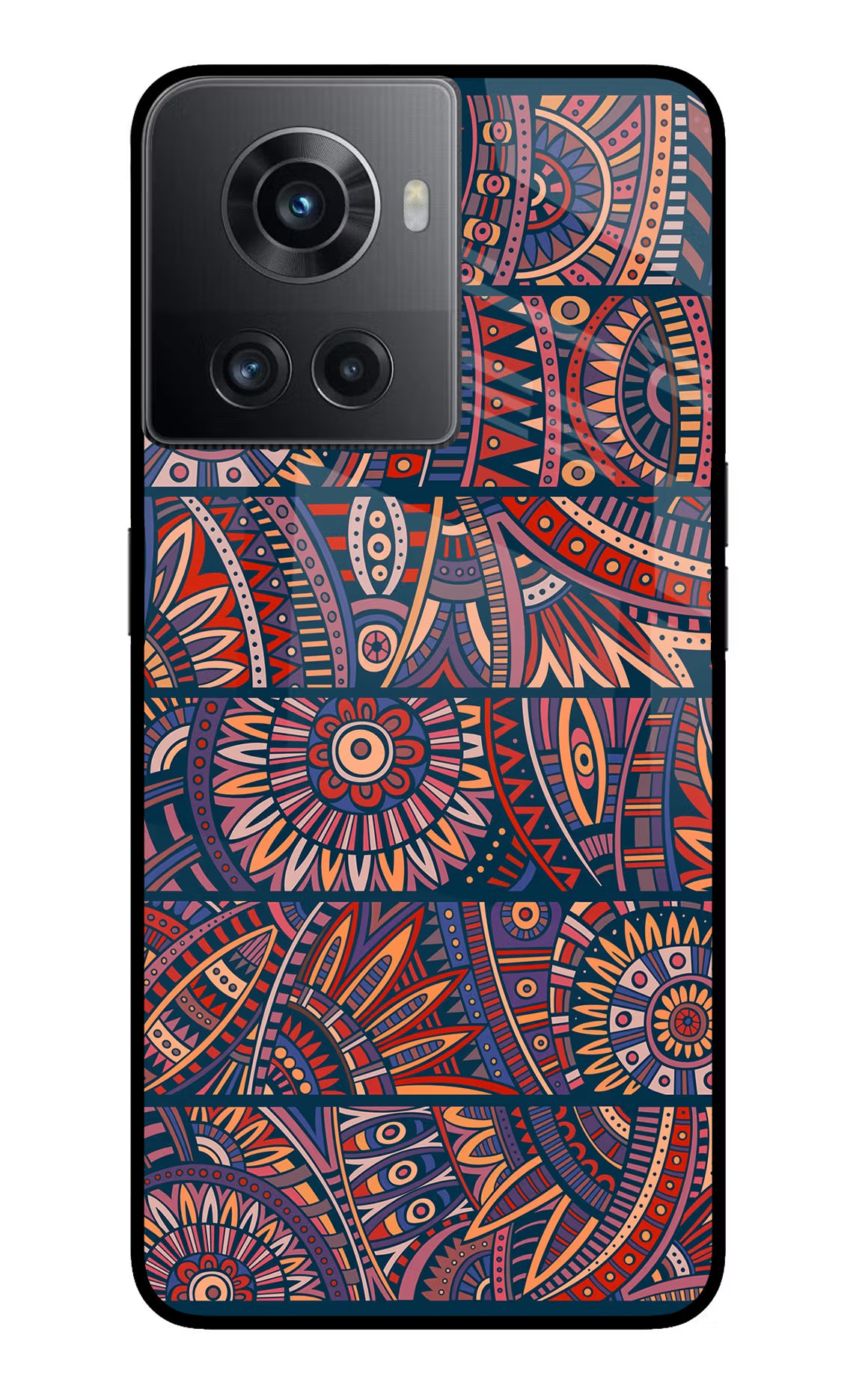 African Culture Design OnePlus 10R 5G Glass Case - African Culture Design OnePlus 10R 5G Glass Case African Culture Design OnePlus 10R 5G Glass Case