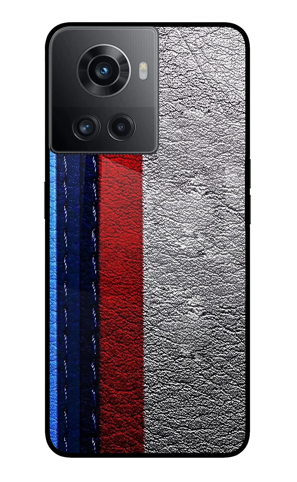 BMW Stripes OnePlus 10R 5G Glass Case - BMW Stripes OnePlus 10R 5G Glass Case BMW Stripes OnePlus 10R 5G Glass Case