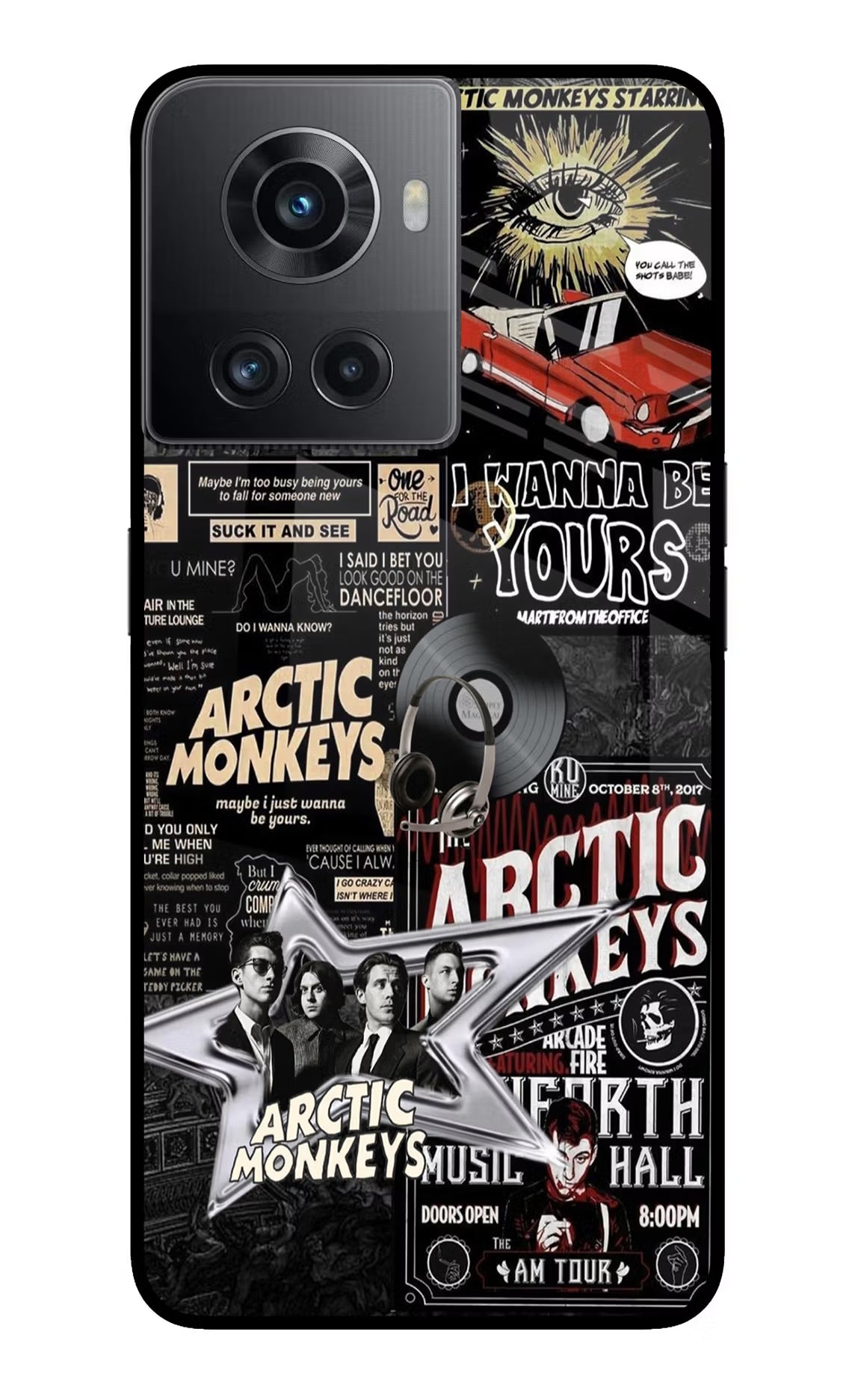Arctic Monkeys OnePlus 10R 5G Glass Case - Arctic Monkeys OnePlus 10R 5G Glass Case Arctic Monkeys OnePlus 10R 5G Glass Case