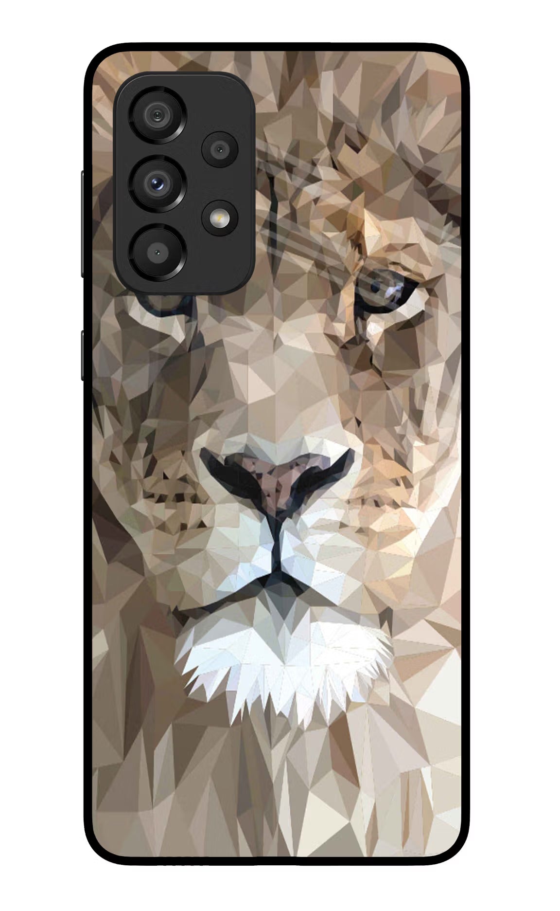 Lion Art Samsung A33 5G Glass Case - Lion Art Samsung A33 5G Glass Case Lion Art Samsung A33 5G Glass Case