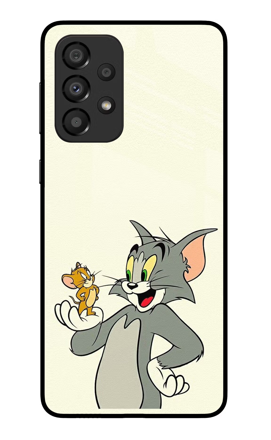 Tom & Jerry Samsung A33 5G Glass Case - Tom & Jerry Samsung A33 5G Glass Case Tom & Jerry Samsung A33 5G Glass Case