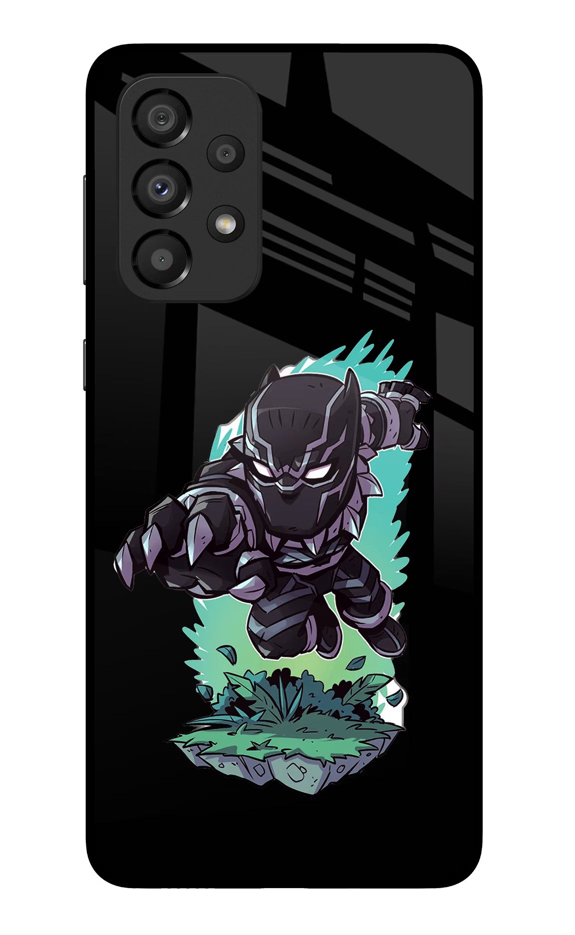 Black Panther Samsung A33 5G Glass Case - Black Panther Samsung A33 5G Glass Case Black Panther Samsung A33 5G Glass Case