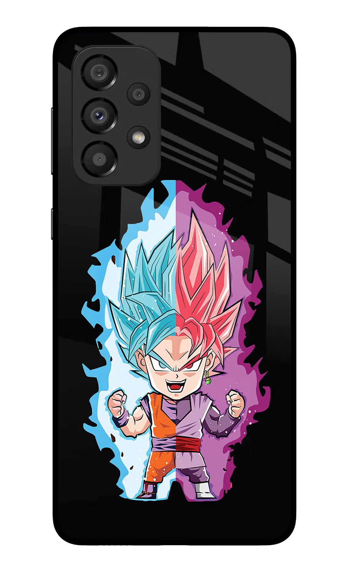 Chota Goku Samsung A33 5G Glass Case - Chota Goku Samsung A33 5G Glass Case Chota Goku Samsung A33 5G Glass Case