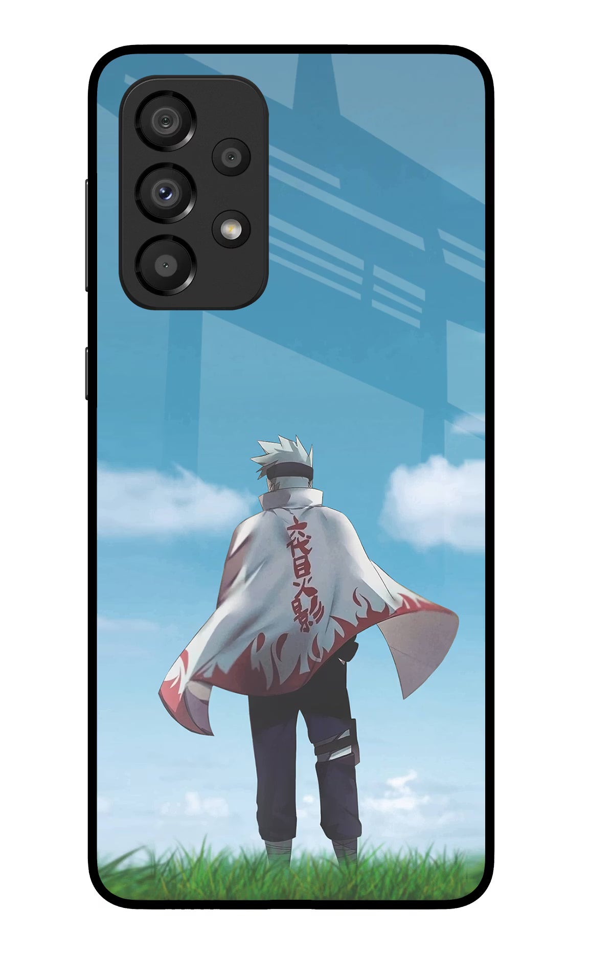 Kakashi Samsung A33 5G Glass Case - Kakashi Samsung A33 5G Glass Case Kakashi Samsung A33 5G Glass Case