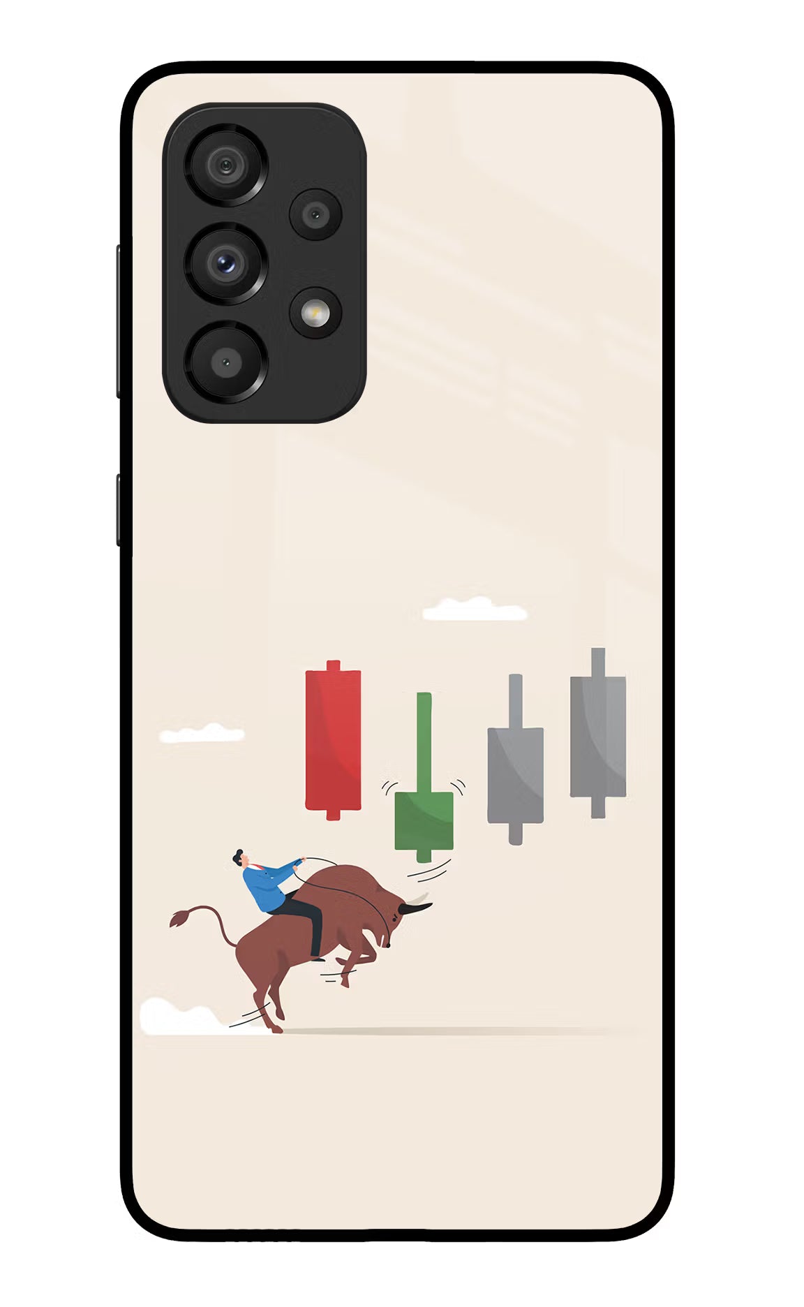 Bull Trading Momentum Samsung A33 5G Glass Case - Bull Trading Momentum Samsung A33 5G Glass Case Bull Trading Momentum Samsung A33 5G Glass Case