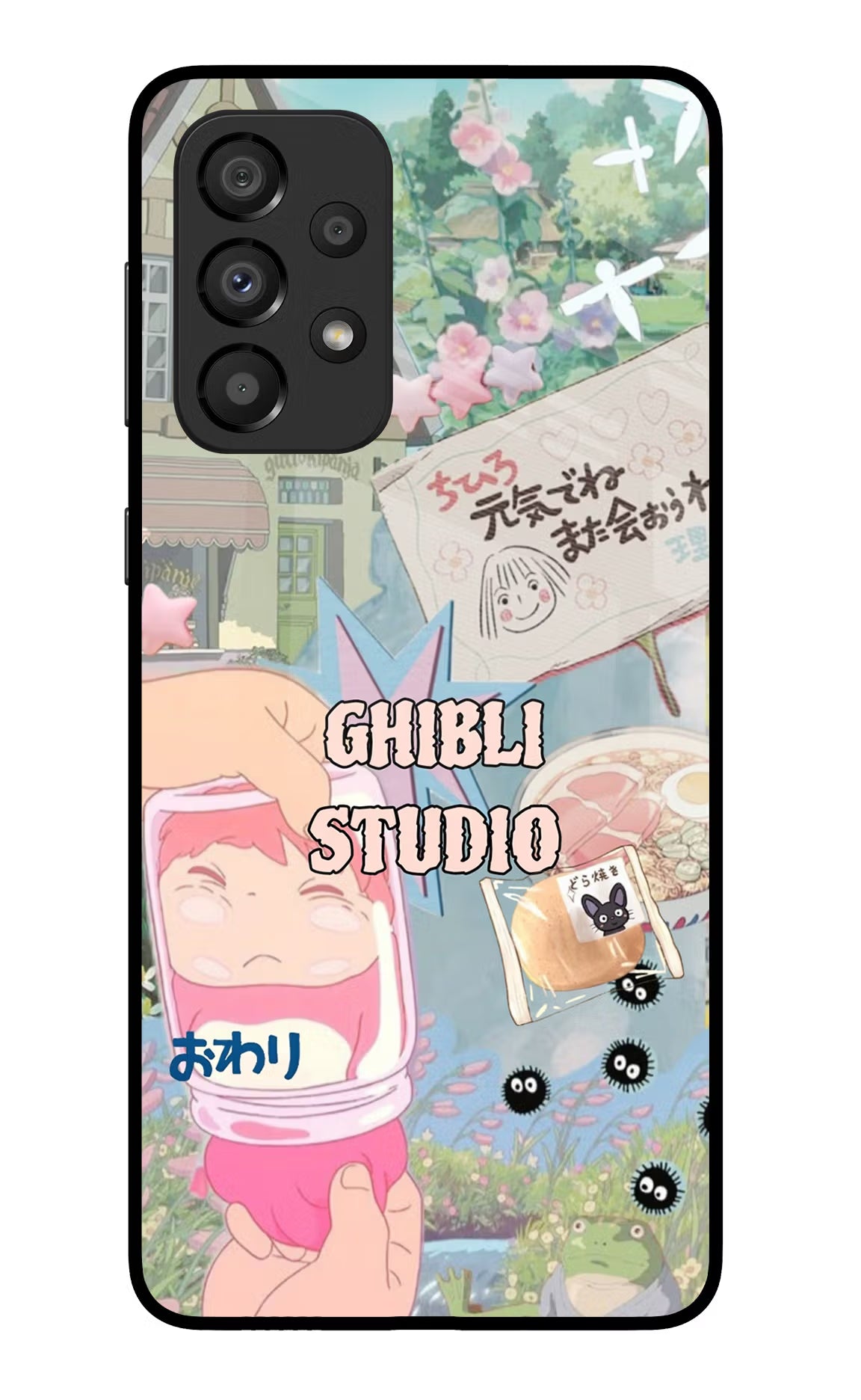 Studio Ghibli Samsung A33 5G Glass Case - Studio Ghibli Samsung A33 5G Glass Case Studio Ghibli Samsung A33 5G Glass Case