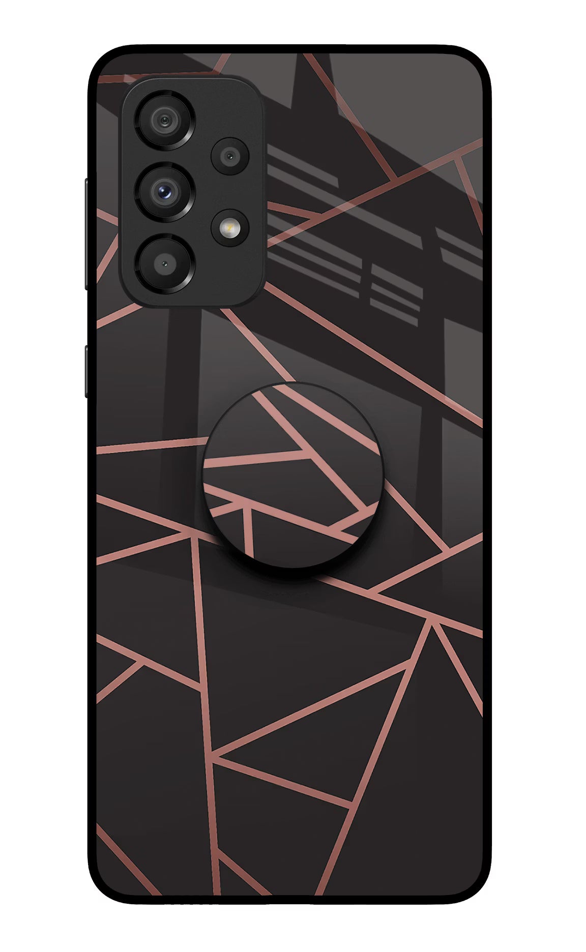 Geometric Pattern Samsung A33 5G Glass Case - Geometric Pattern Samsung A33 5G Glass Case Geometric Pattern Samsung A33 5G Glass Case