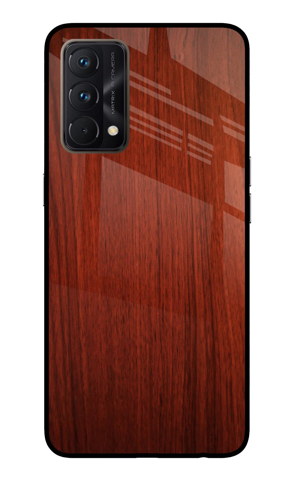 Wooden Plain Pattern Realme GT Master Edition Back Cover - Wooden Plain Pattern Realme GT Master Edition Glass Case Back Cover by Casekaro Wooden Plain Pattern Realme GT Master Edition Glass Case Back Cover by Casekaro