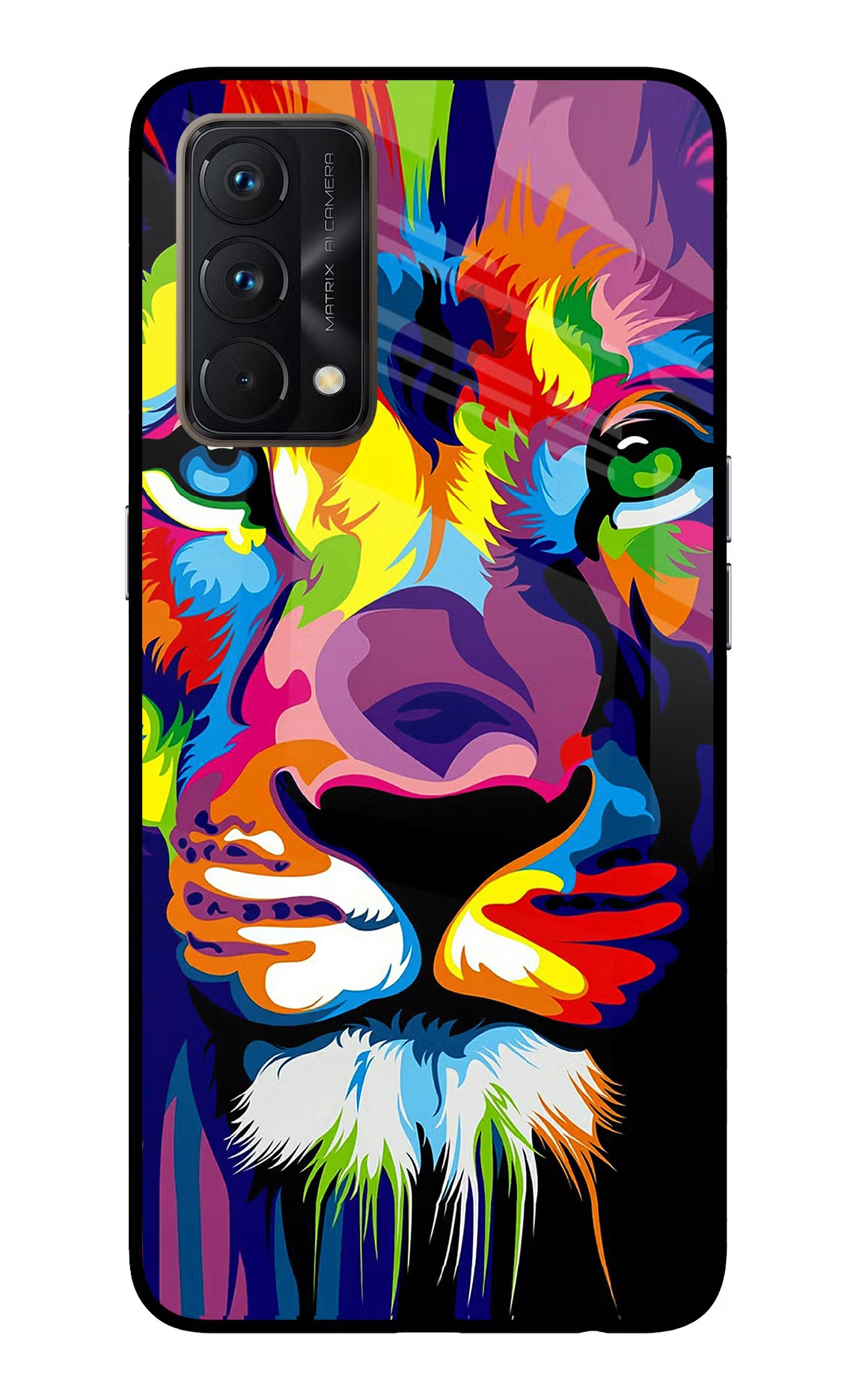Lion Realme GT Master Edition Glass Case - Lion Realme GT Master Edition Glass Case Lion Realme GT Master Edition Glass Case