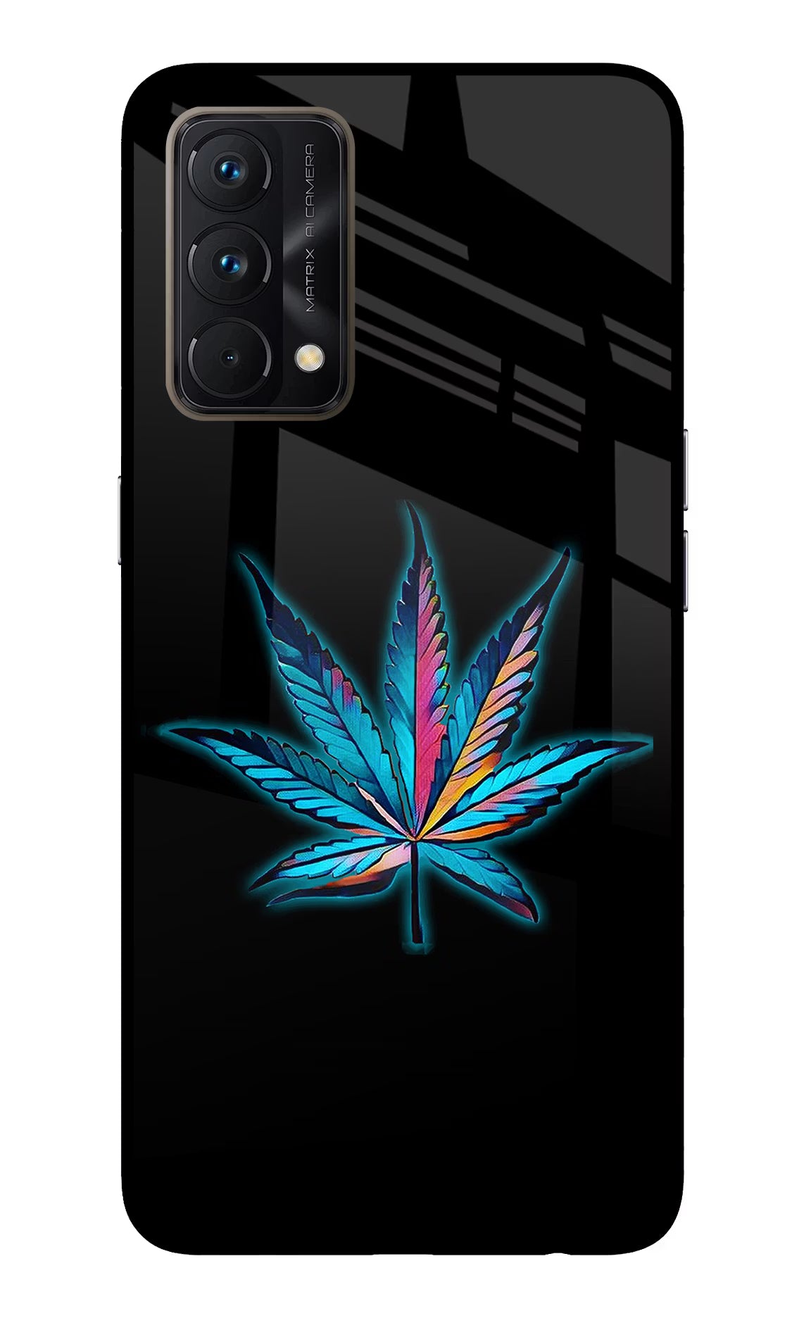 Weed Realme GT Master Edition Glass Case - Weed Realme GT Master Edition Glass Case Weed Realme GT Master Edition Glass Case