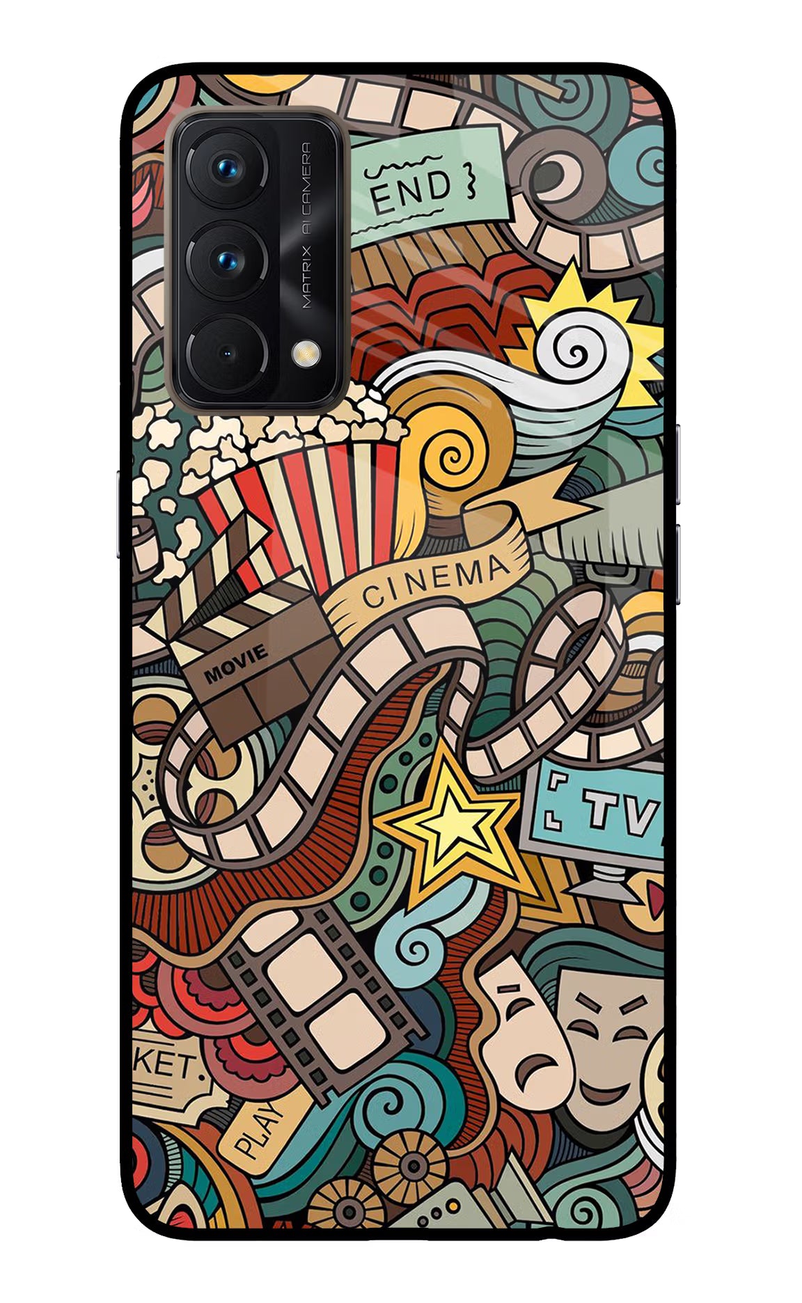 Cinema Abstract Realme GT Master Edition Glass Case - Cinema Abstract Realme GT Master Edition Glass Case Cinema Abstract Realme GT Master Edition Glass Case