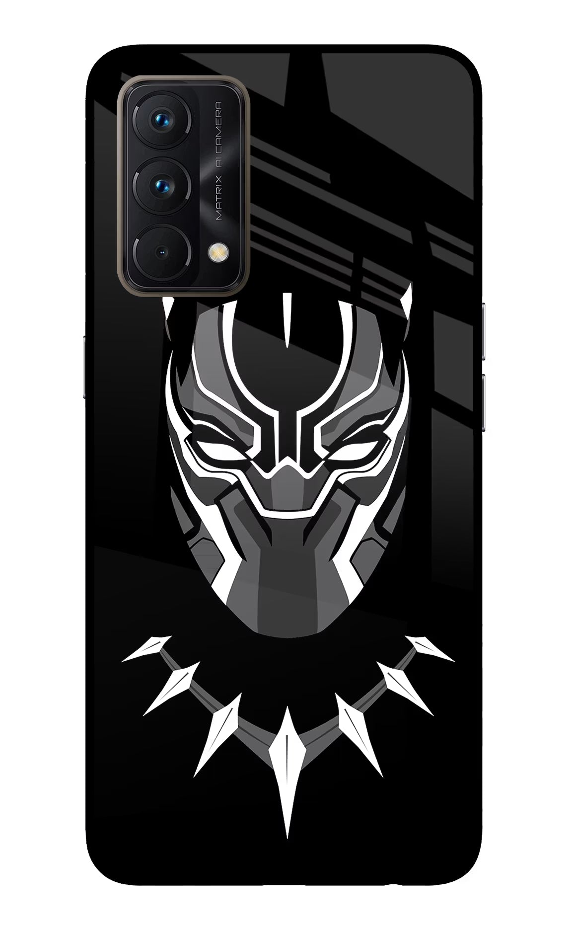Black Panther Realme GT Master Edition Back Cover - Black Panther Realme GT Master Edition Glass Case Back Cover by Casekaro Black Panther Realme GT Master Edition Glass Case Back Cover by Casekaro
