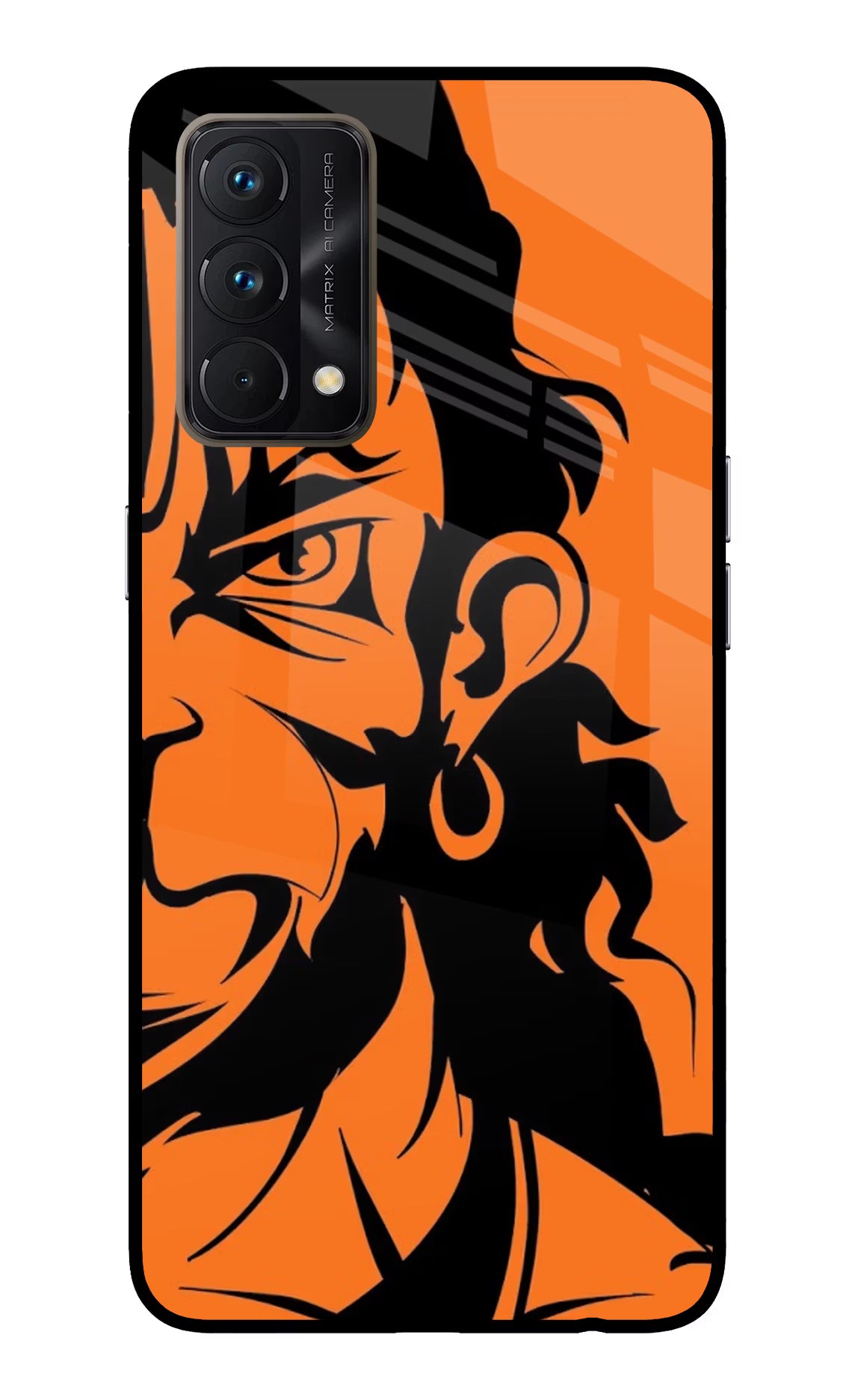 Hanuman Realme GT Master Edition Back Cover - Hanuman Realme GT Master Edition Glass Case Back Cover by Casekaro Hanuman Realme GT Master Edition Glass Case Back Cover by Casekaro