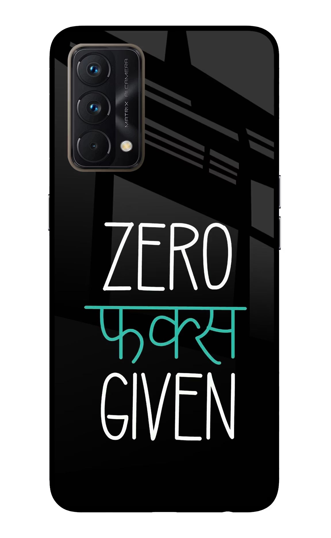 Zero Fucks Given Realme GT Master Edition Glass Case - Zero Fucks Given Realme GT Master Edition Glass Case Zero Fucks Given Realme GT Master Edition Glass Case