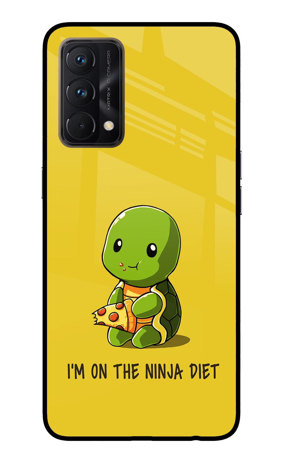 I'm on Ninja Diet Realme GT Master Edition Back Cover - I'm on Ninja Diet Realme GT Master Edition Glass Case Back Cover by Casekaro I'm on Ninja Diet Realme GT Master Edition Glass Case Back Cover by Casekaro