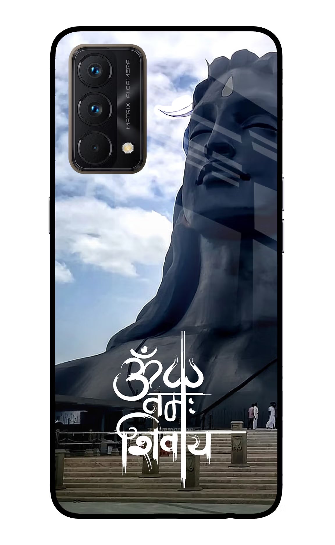 Om Namah Shivay Realme GT Master Edition Back Cover - Om Namah Shivay Realme GT Master Edition Glass Case Back Cover by Casekaro Om Namah Shivay Realme GT Master Edition Glass Case Back Cover by Casekaro