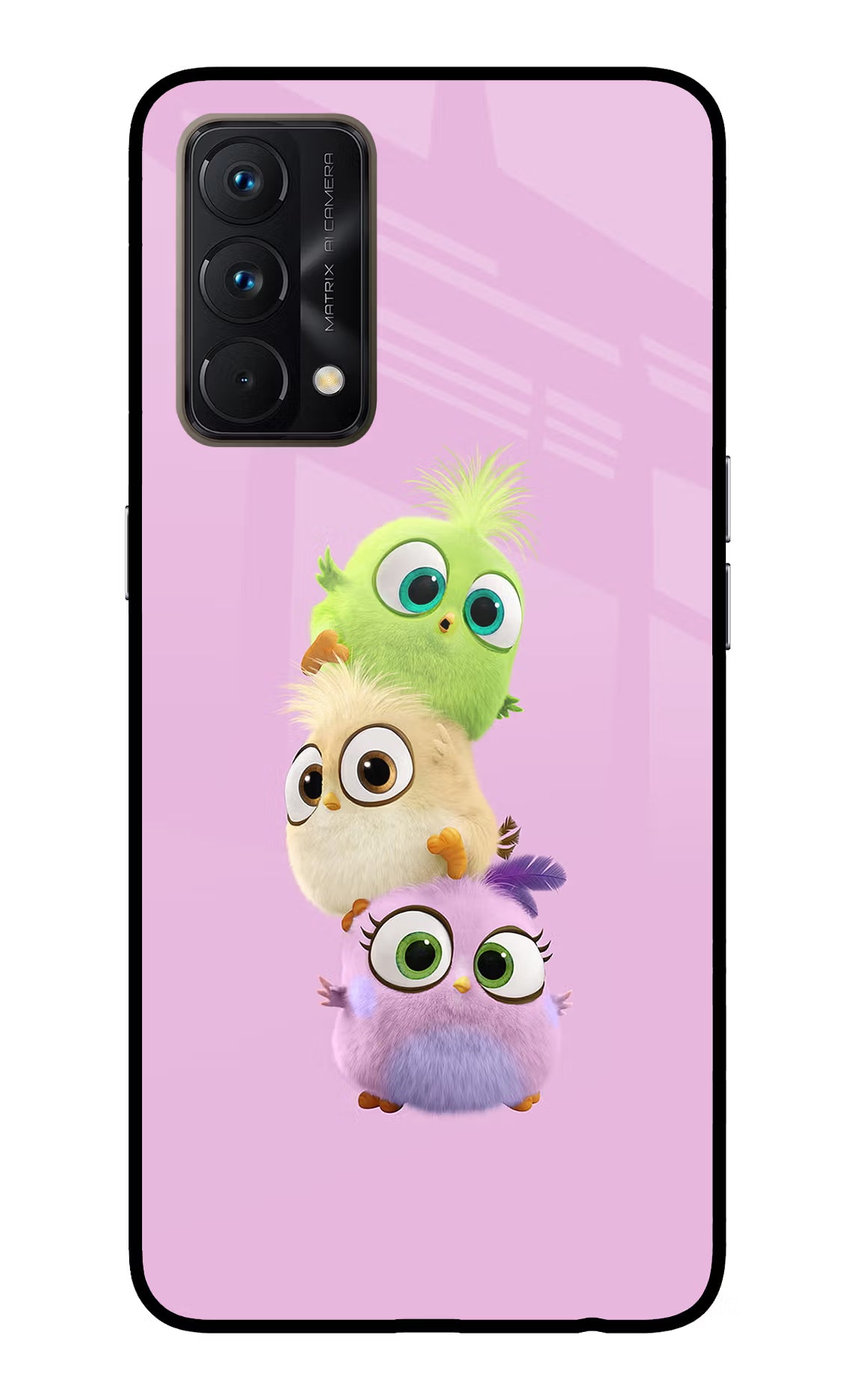 Cute Little Birds Realme GT Master Edition Glass Case - Cute Little Birds Realme GT Master Edition Glass Case Cute Little Birds Realme GT Master Edition Glass Case
