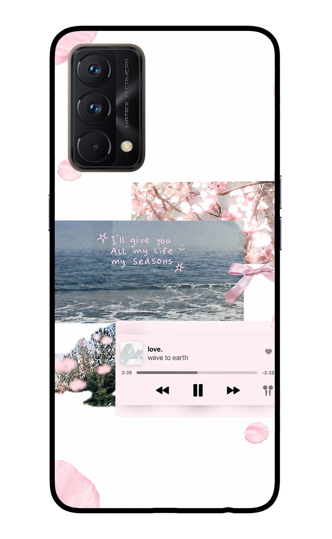 Wave to earth Realme GT Master Edition Glass Case - Wave to earth Realme GT Master Edition Glass Case Wave to earth Realme GT Master Edition Glass Case