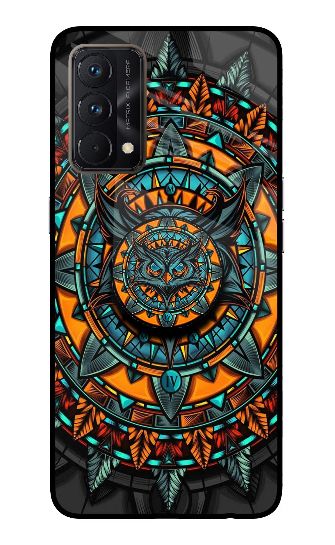 Angry Owl Realme GT Master Edition Pop Case - Angry Owl Realme GT Master Edition Pop Case by Casekaro Angry Owl Realme GT Master Edition Pop Case by Casekaro