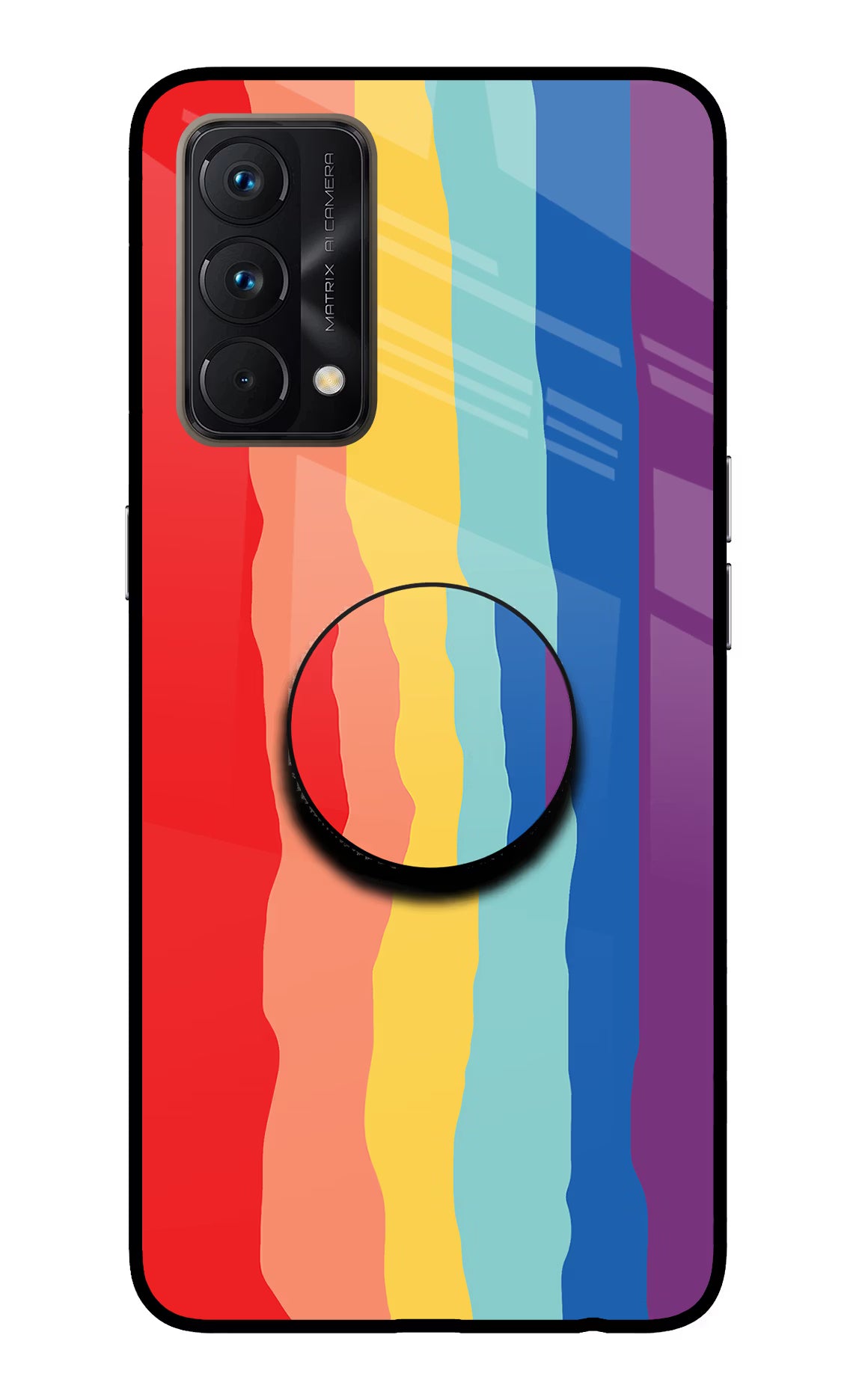 Rainbow Realme GT Master Edition Glass Case - Rainbow Realme GT Master Edition Glass Case Rainbow Realme GT Master Edition Glass Case