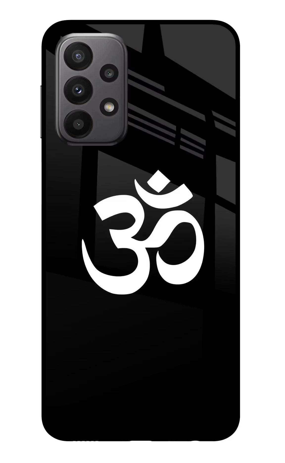 Om Samsung A23 Glass Case - Om Samsung A23 Glass Case Om Samsung A23 Glass Case