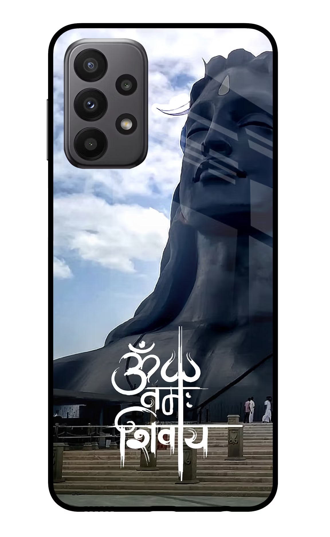 Om Namah Shivay Samsung A23 Glass Case - Om Namah Shivay Samsung A23 Glass Case Om Namah Shivay Samsung A23 Glass Case