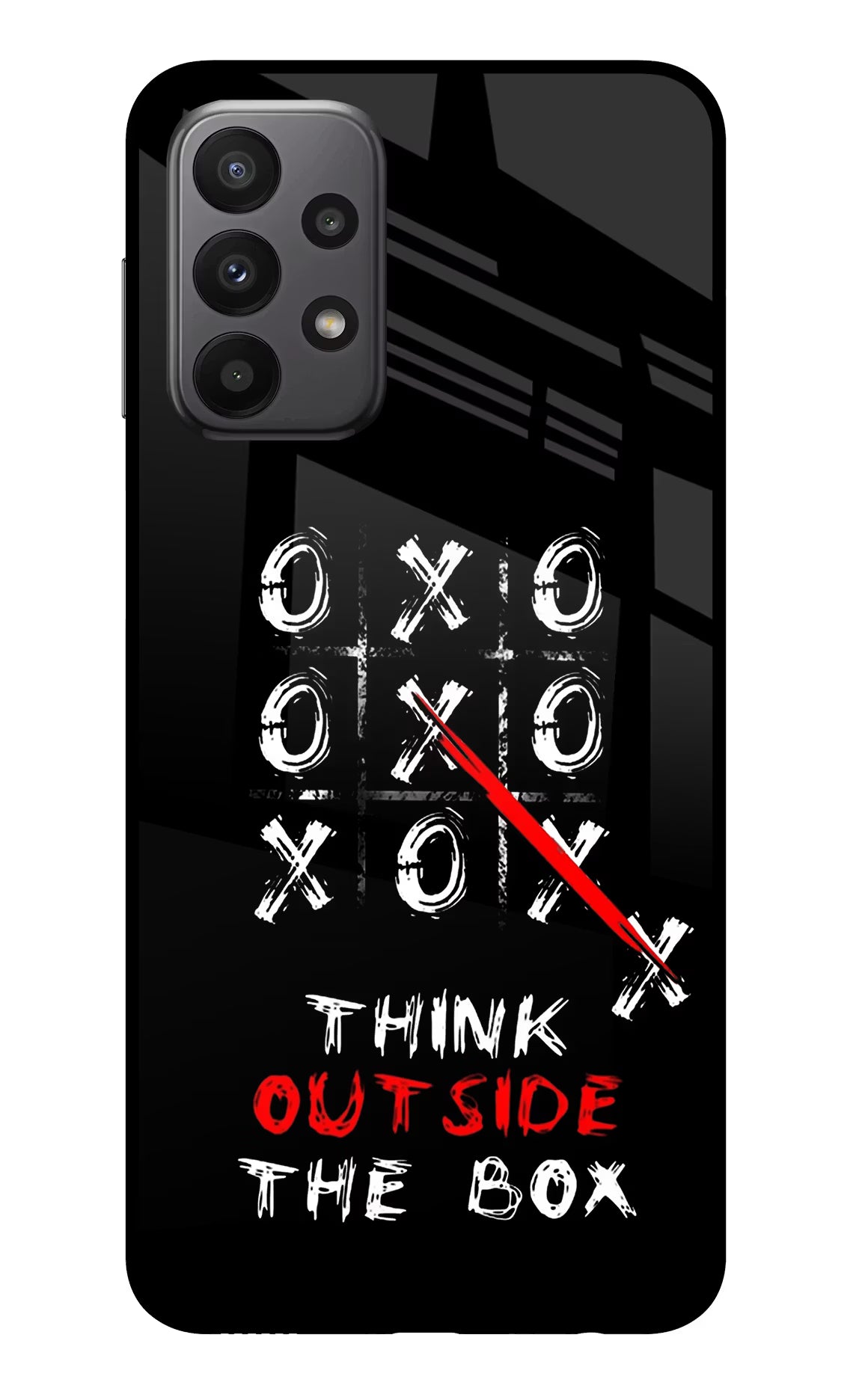 Think out of the BOX Samsung A23 Glass Case - Think out of the BOX Samsung A23 Glass Case Think out of the BOX Samsung A23 Glass Case