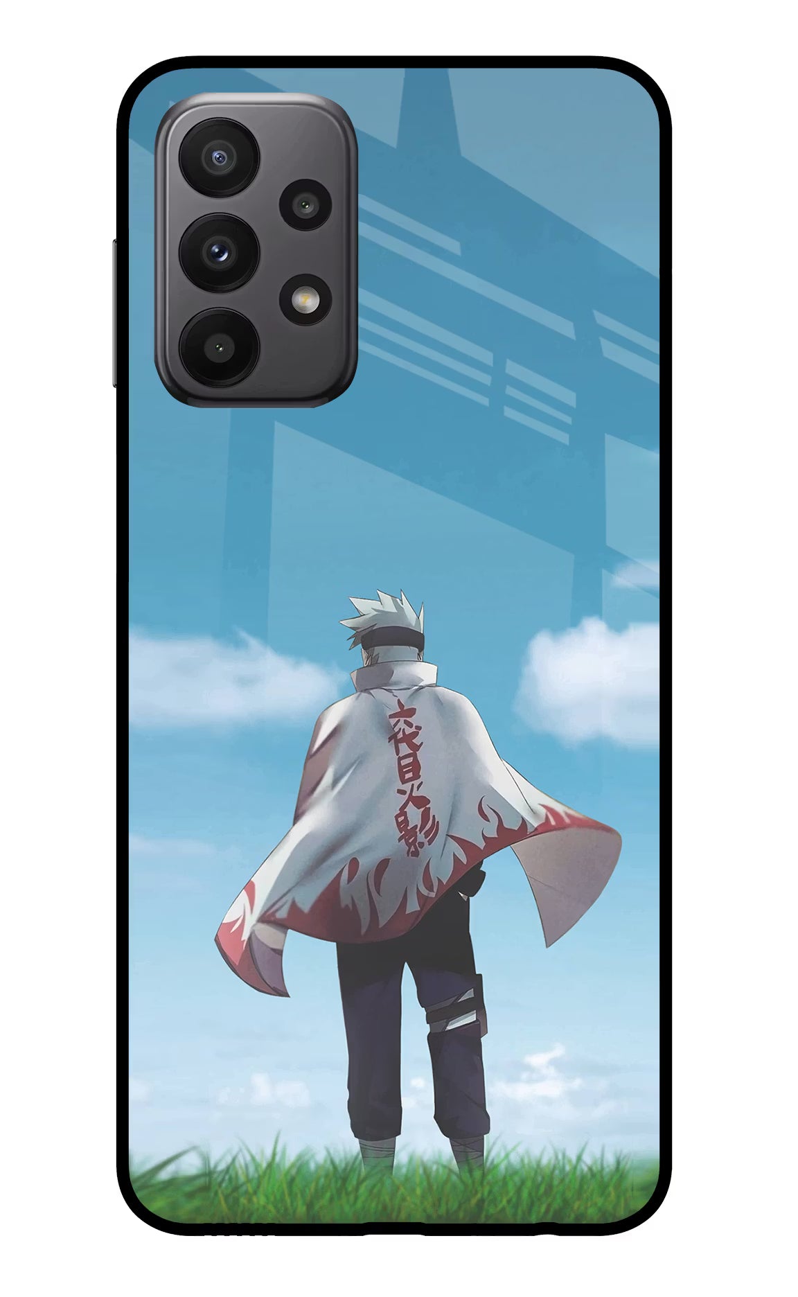 Kakashi Samsung A23 Glass Case - Kakashi Samsung A23 Glass Case Kakashi Samsung A23 Glass Case
