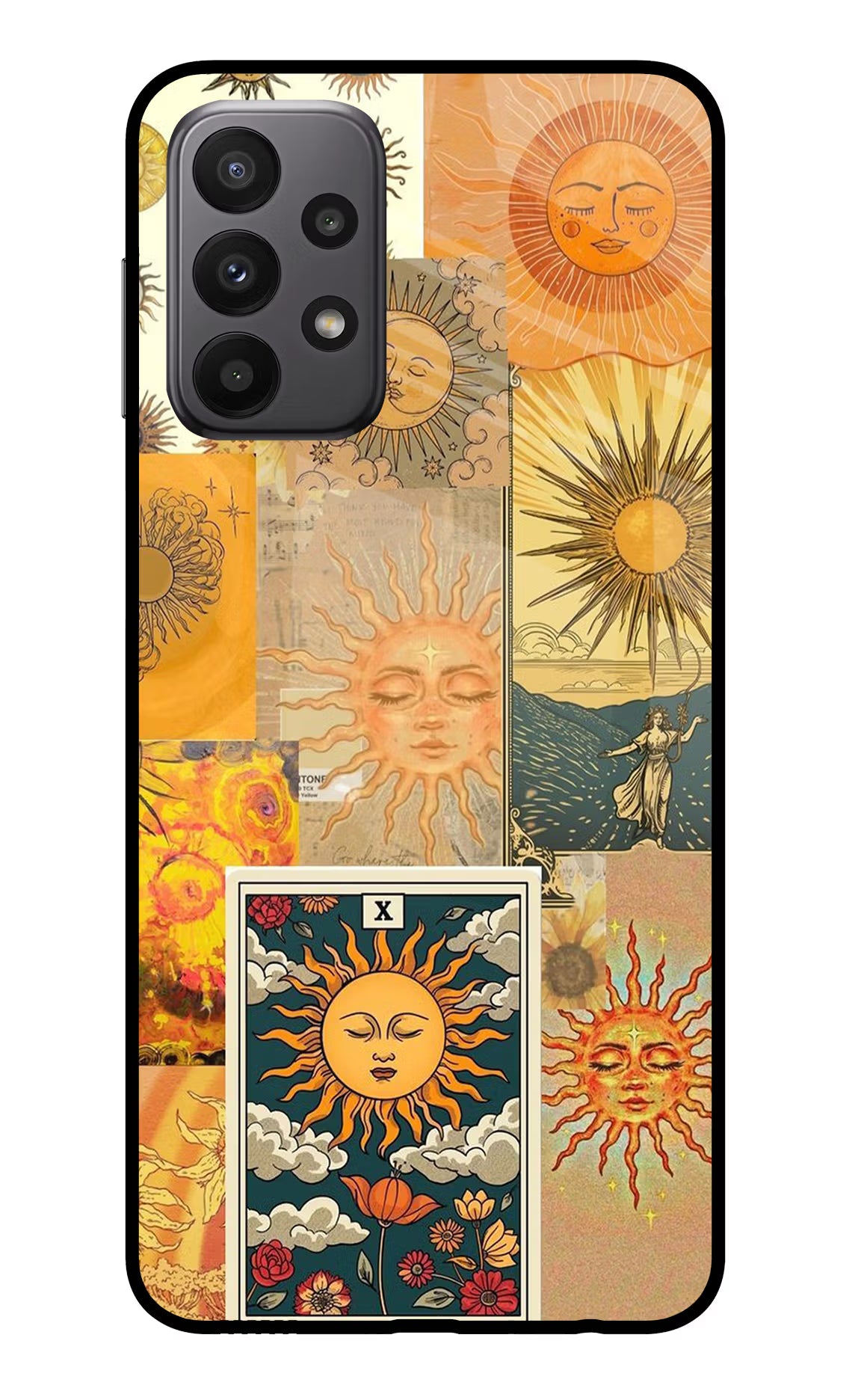 Sun Samsung A23 Glass Case - Sun Samsung A23 Glass Case Sun Samsung A23 Glass Case