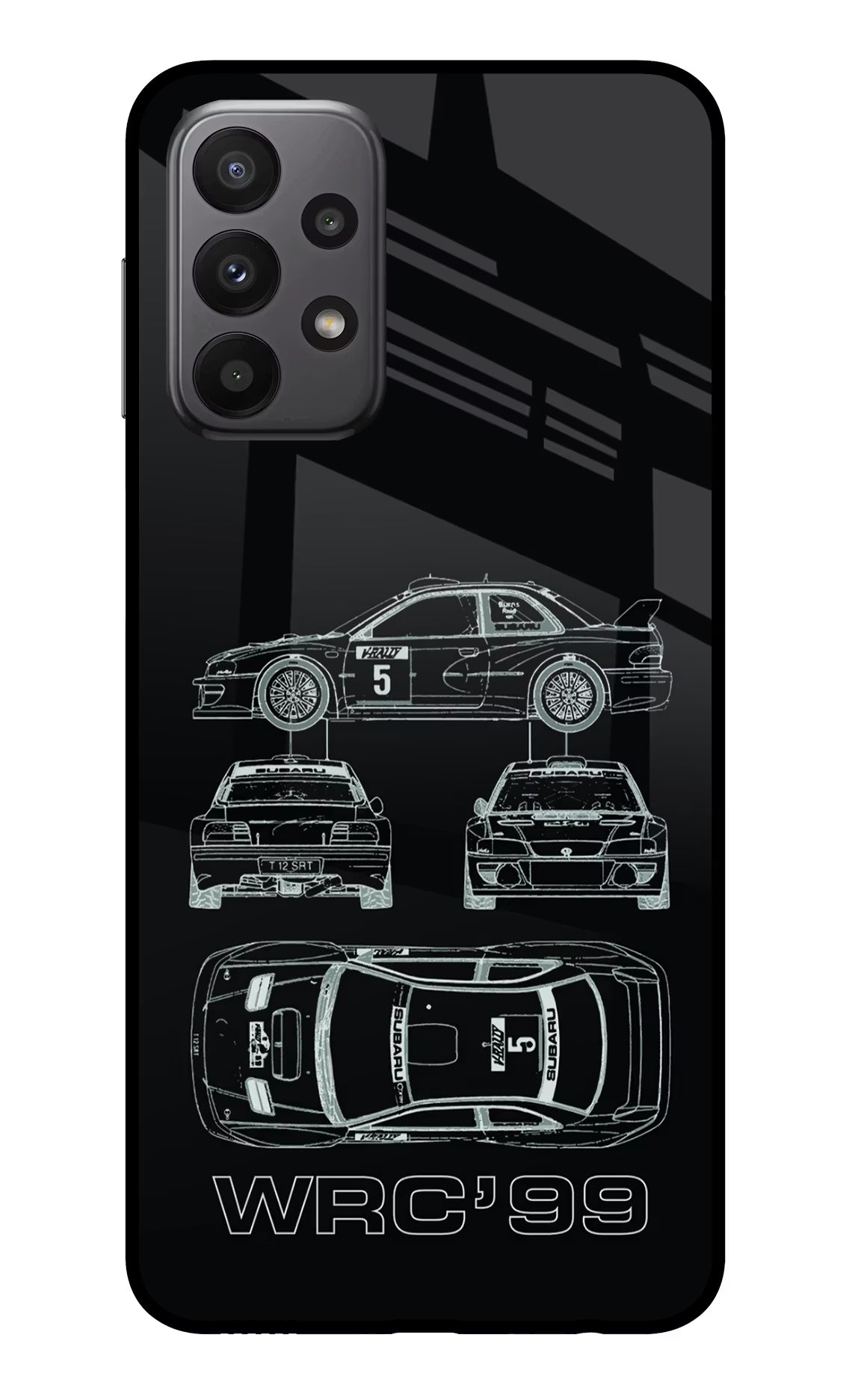 WRC'99 Samsung A23 Glass Case - WRC'99 Samsung A23 Glass Case WRC'99 Samsung A23 Glass Case