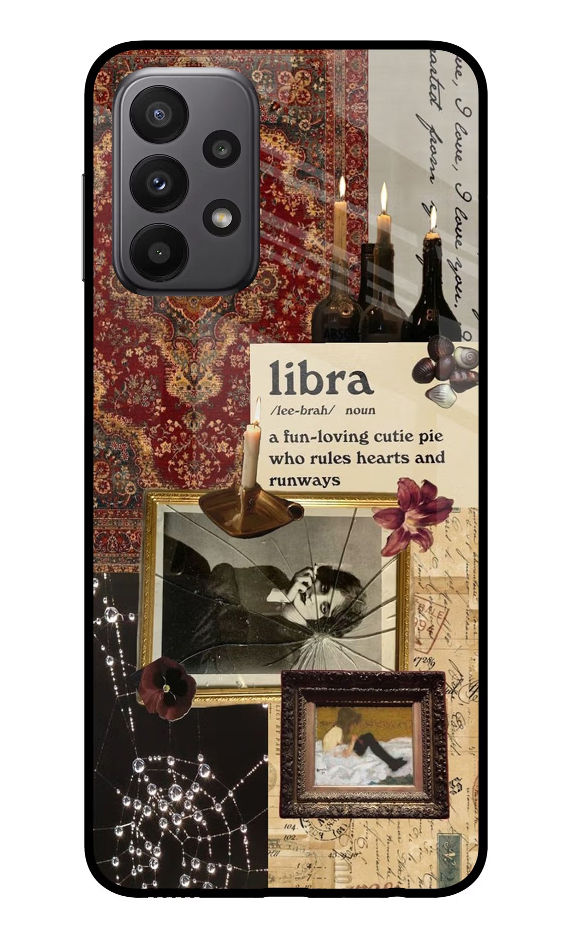 Libra Zodiac Samsung A23 Glass Case - Libra Zodiac Samsung A23 Glass Case Libra Zodiac Samsung A23 Glass Case