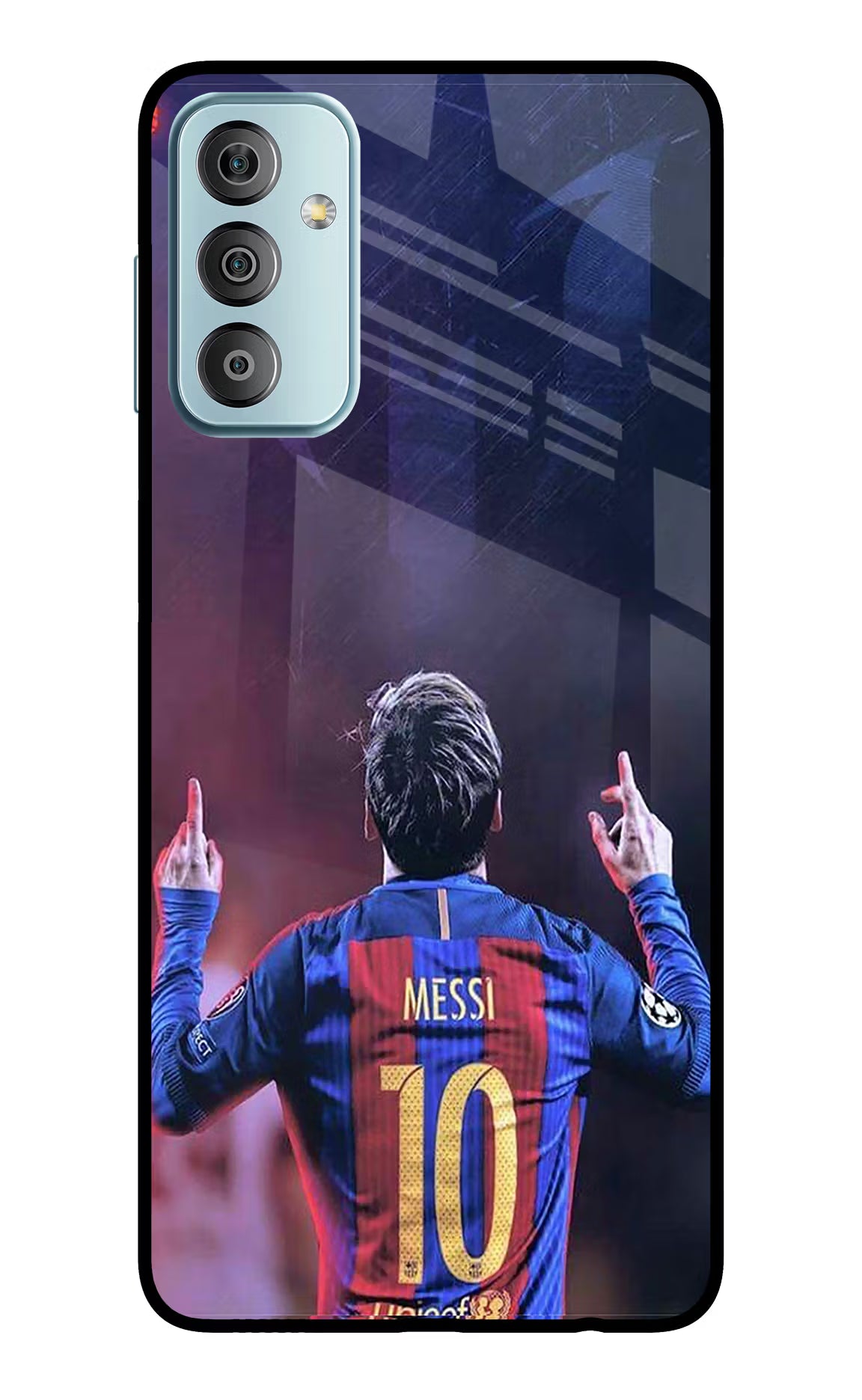 Messi Samsung F23 5G Glass Case - Messi Samsung F23 5G Glass Case Messi Samsung F23 5G Glass Case