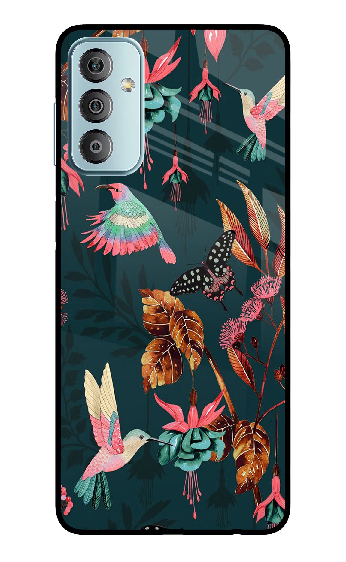 Birds Samsung F23 5G Glass Case - Birds Samsung F23 5G Glass Case Birds Samsung F23 5G Glass Case