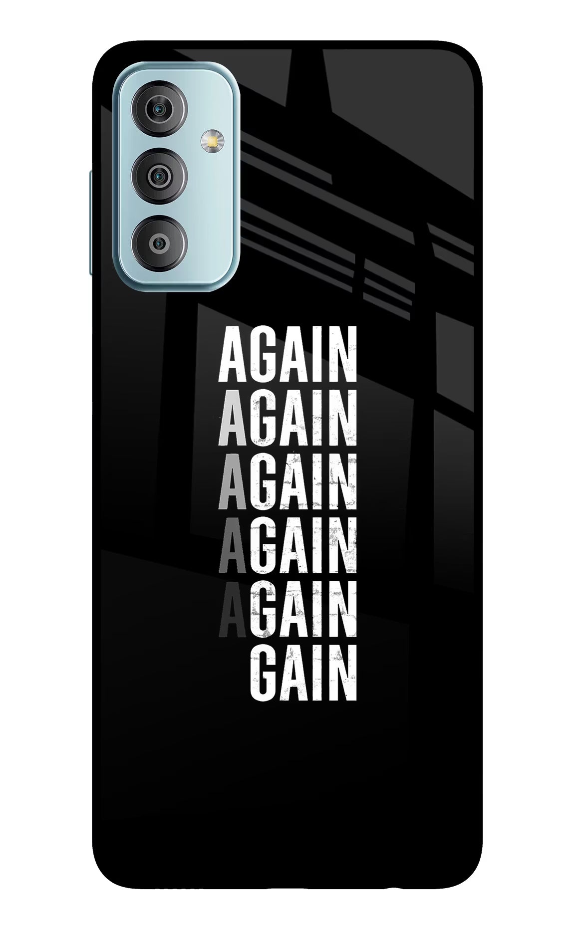 Again Again Gain Samsung F23 5G Glass Case - Again Again Gain Samsung F23 5G Glass Case Again Again Gain Samsung F23 5G Glass Case