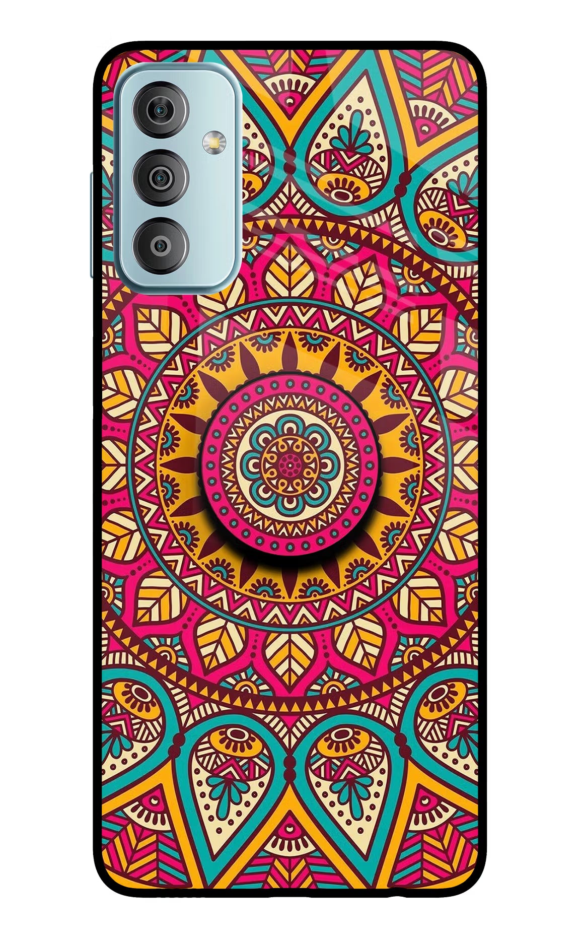 Mandala Samsung F23 5G Glass Case - Mandala Samsung F23 5G Glass Case Mandala Samsung F23 5G Glass Case