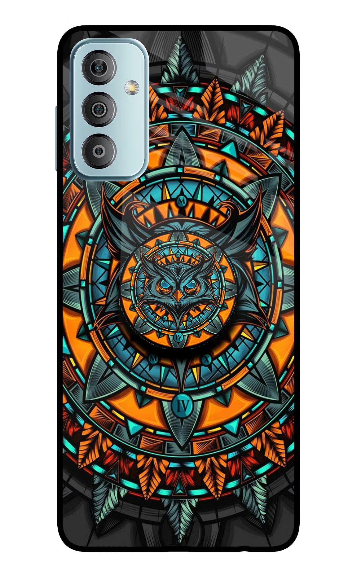 Angry Owl Samsung F23 5G Glass Case - Angry Owl Samsung F23 5G Glass Case Angry Owl Samsung F23 5G Glass Case