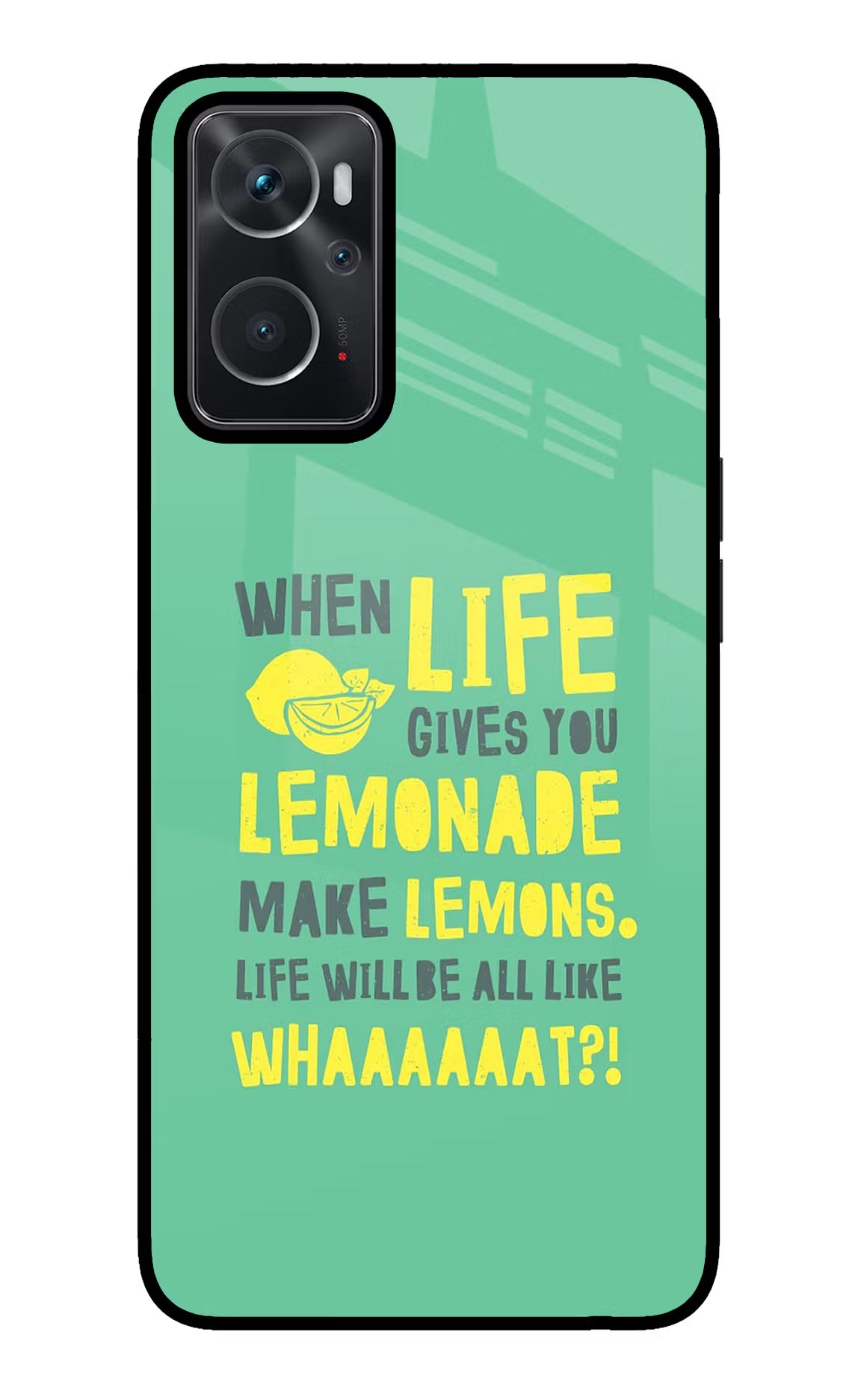 Quote Oppo K10 4G Back Cover - Quote Oppo K10 4G Glass Case Back Cover by Casekaro Quote Oppo K10 4G Glass Case Back Cover by Casekaro