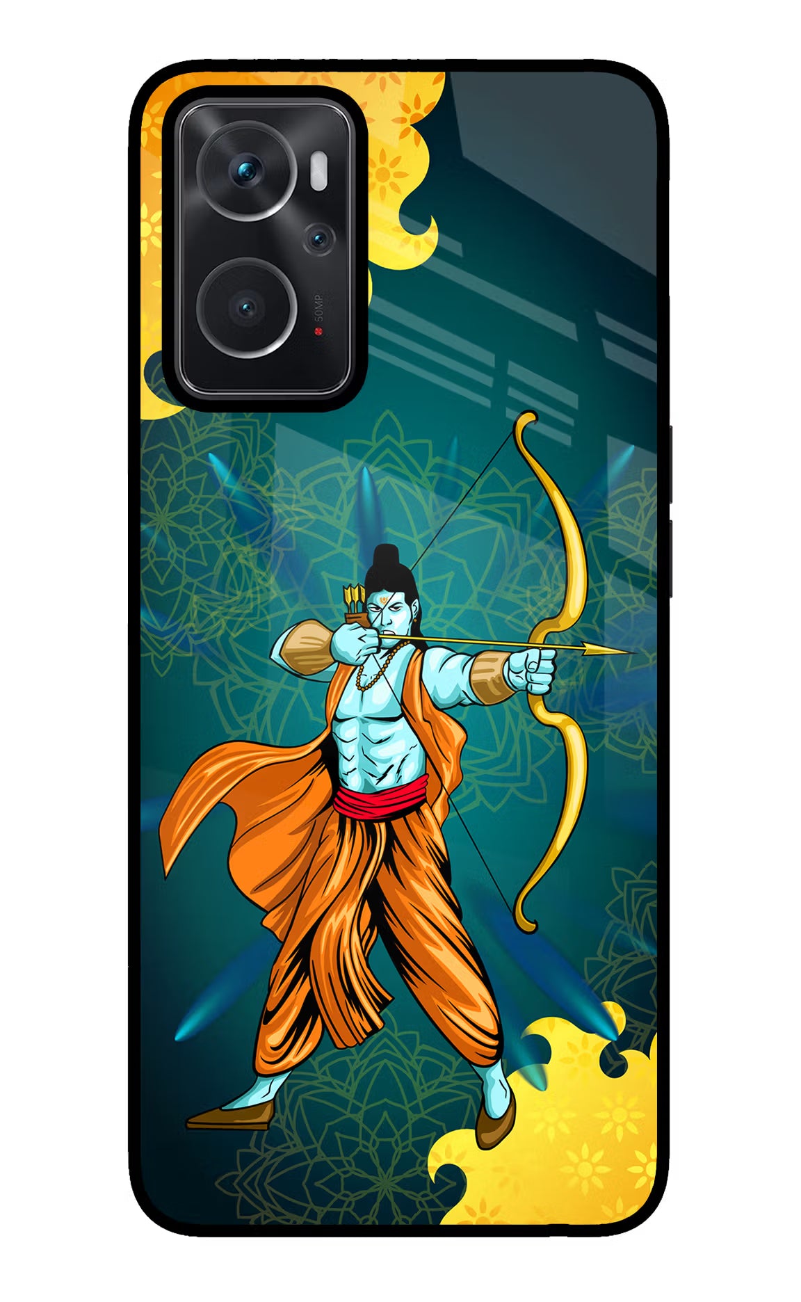 Lord Ram - 6 Oppo K10 4G Glass Case - Lord Ram - 6 Oppo K10 4G Glass Case Lord Ram - 6 Oppo K10 4G Glass Case
