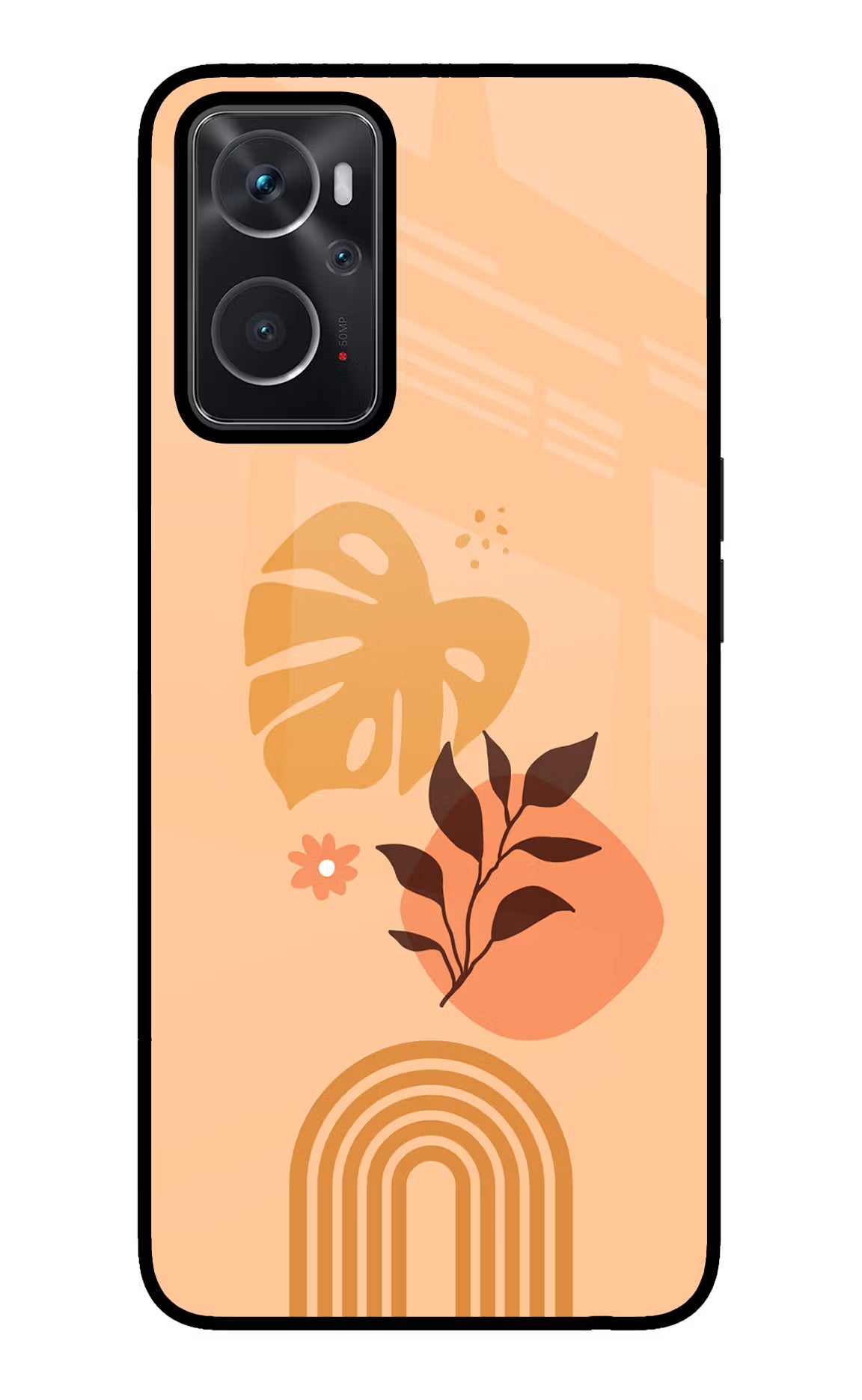 Bohemian Art Oppo K10 4G Back Cover - Bohemian Art Oppo K10 4G Glass Case Back Cover by Casekaro Bohemian Art Oppo K10 4G Glass Case Back Cover by Casekaro