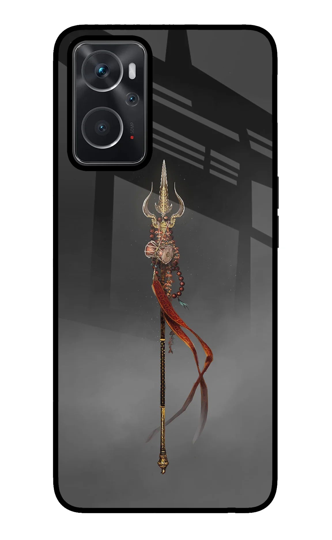 Shiv Trishul Oppo K10 4G Glass Case - Shiv Trishul Oppo K10 4G Glass Case Shiv Trishul Oppo K10 4G Glass Case