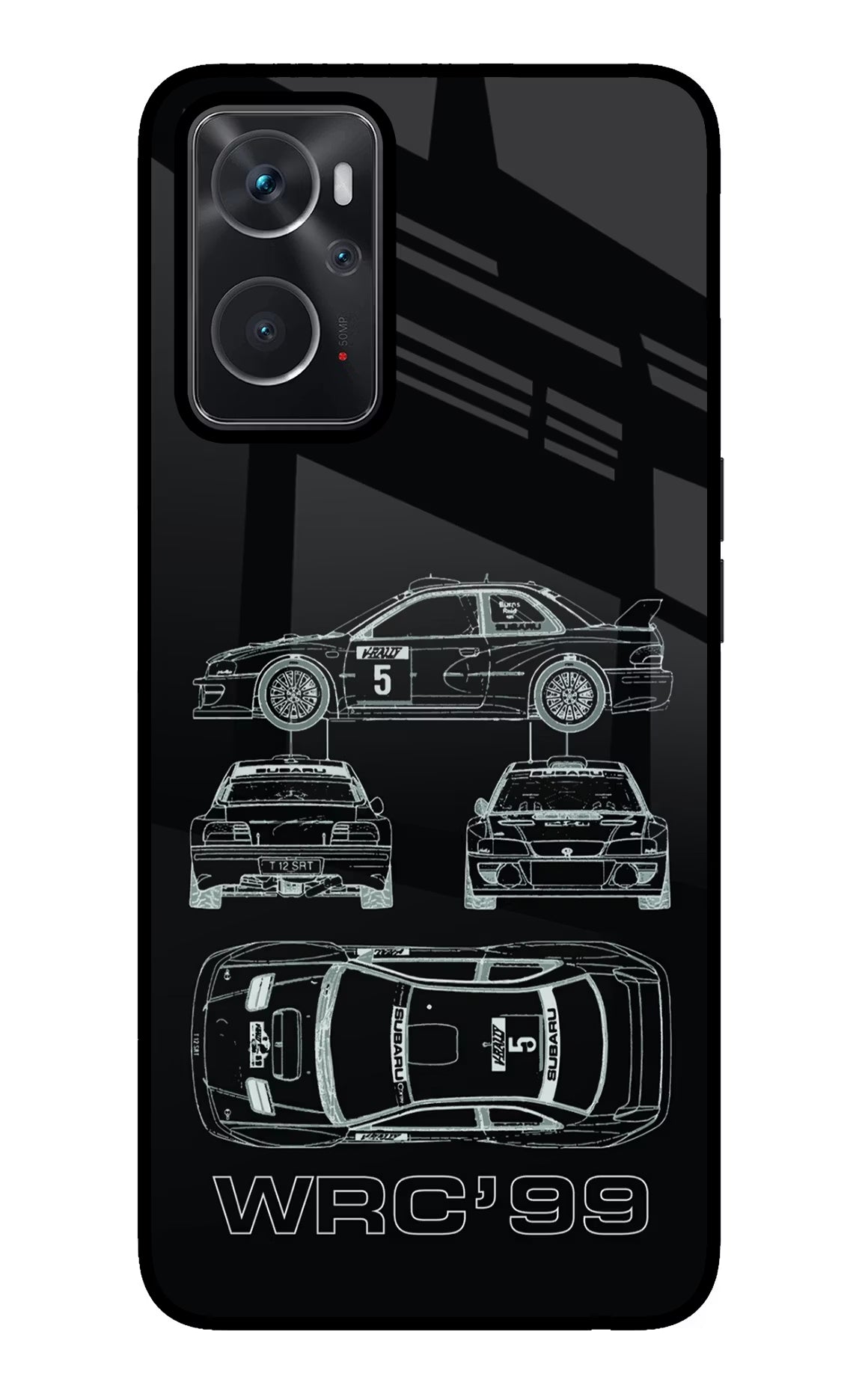 WRC'99 Oppo K10 4G Glass Case - WRC'99 Oppo K10 4G Glass Case WRC'99 Oppo K10 4G Glass Case