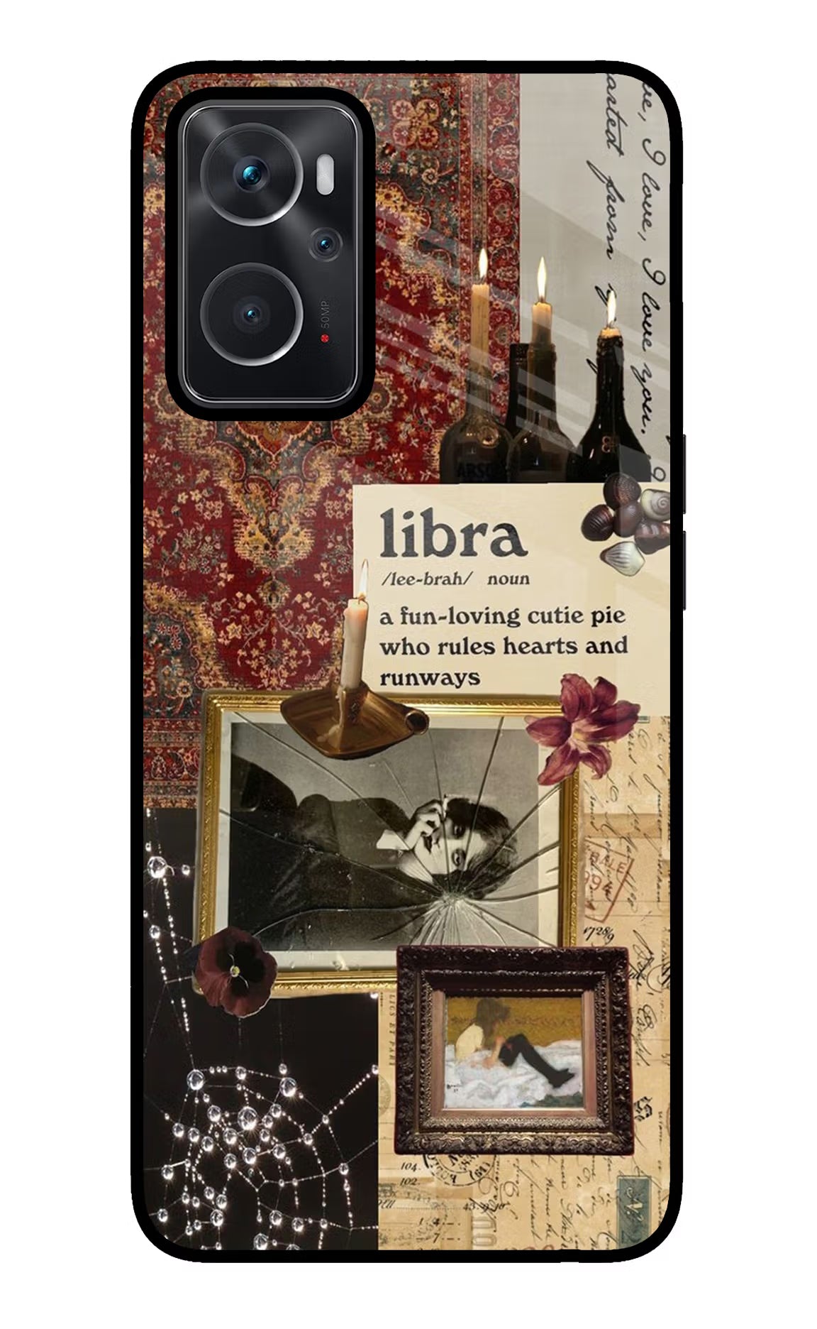 Libra Zodiac Oppo K10 4G Glass Case - Libra Zodiac Oppo K10 4G Glass Case Libra Zodiac Oppo K10 4G Glass Case